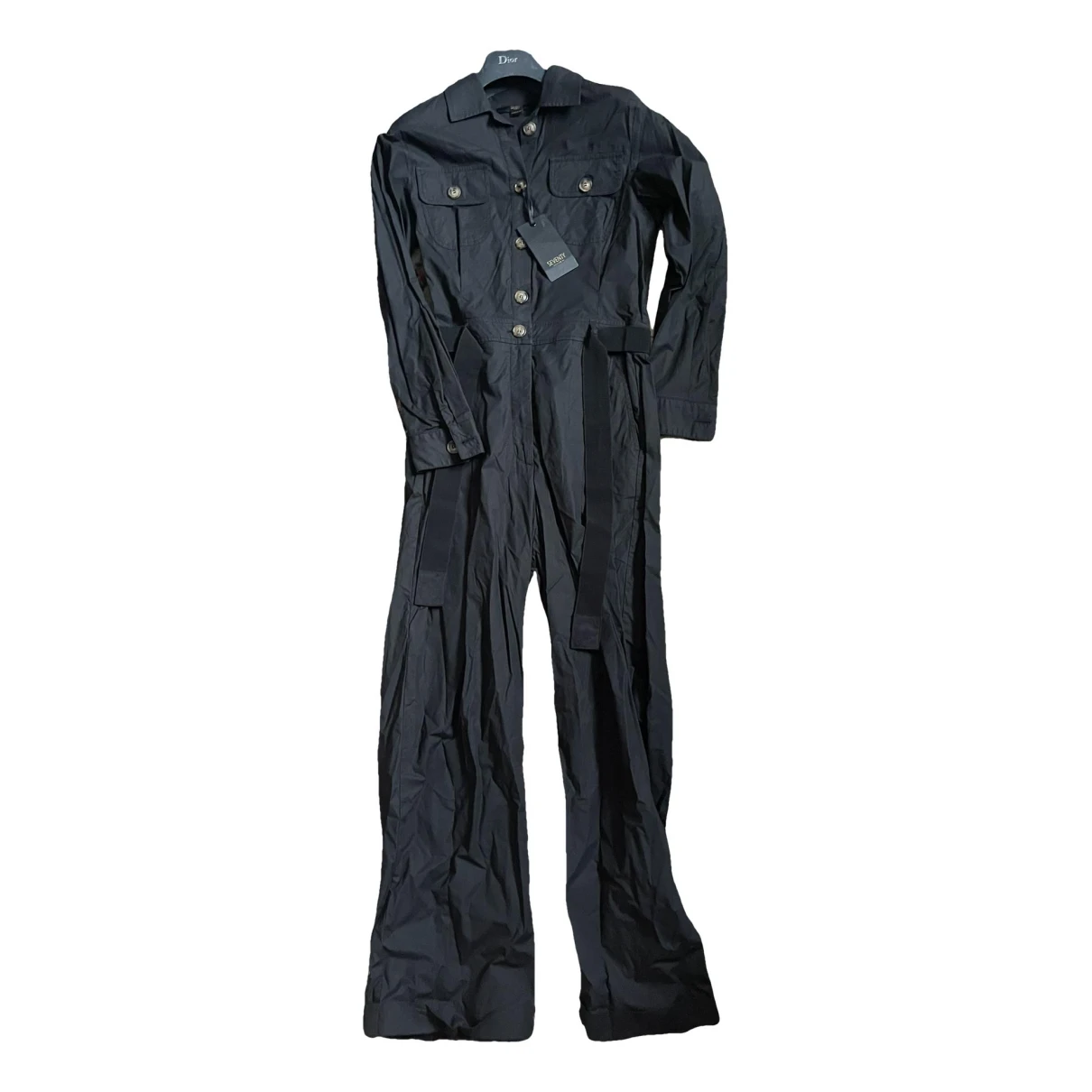 Pre-owned Seventy Jumpsuit In Black