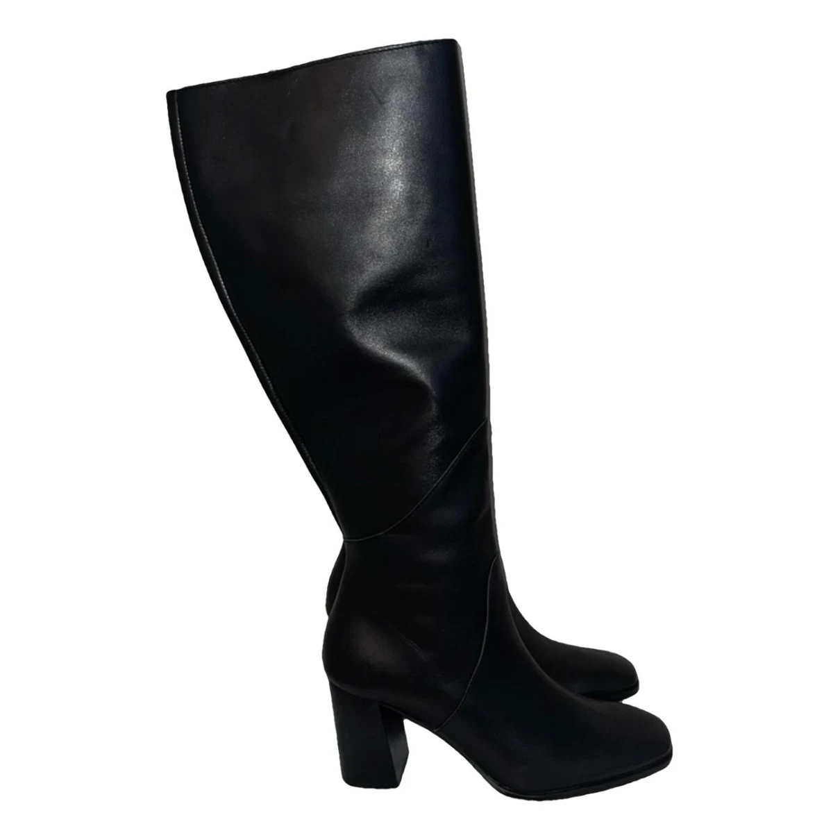Pre-owned Dolce Vita Leather Boots In Black