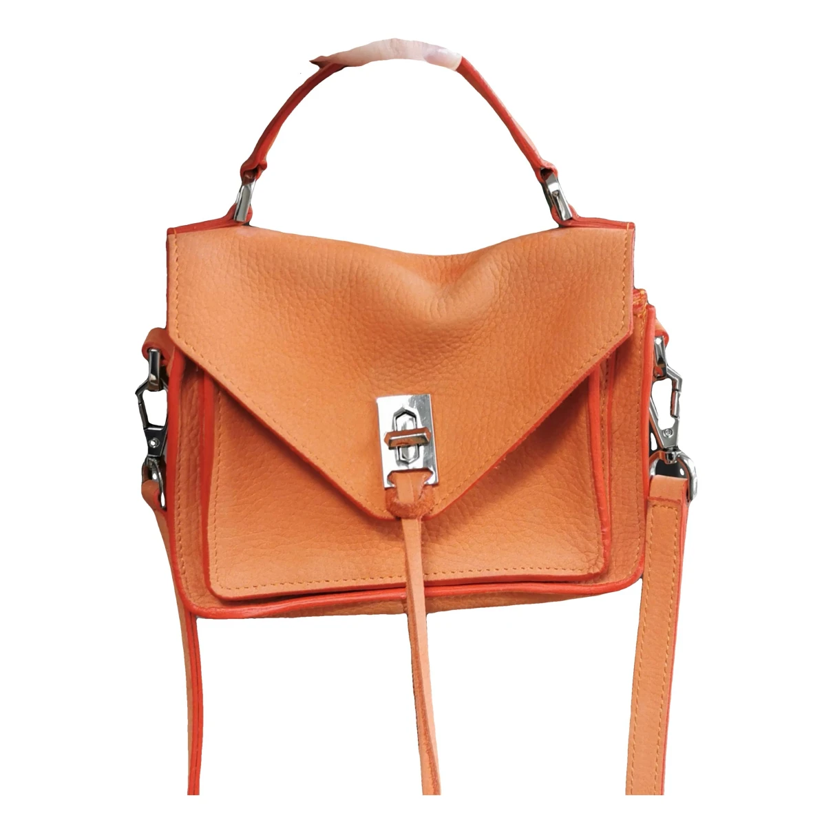 Pre-owned Rebecca Minkoff Crossbody Bag In Orange
