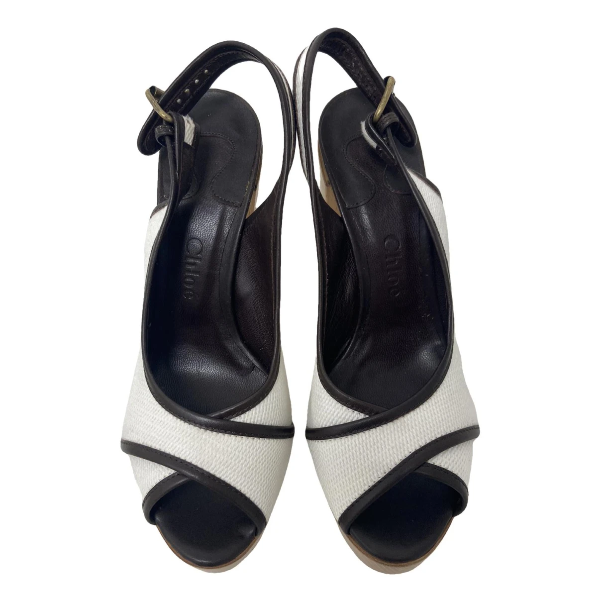 Pre-owned Chloé Cloth Sandals In Other