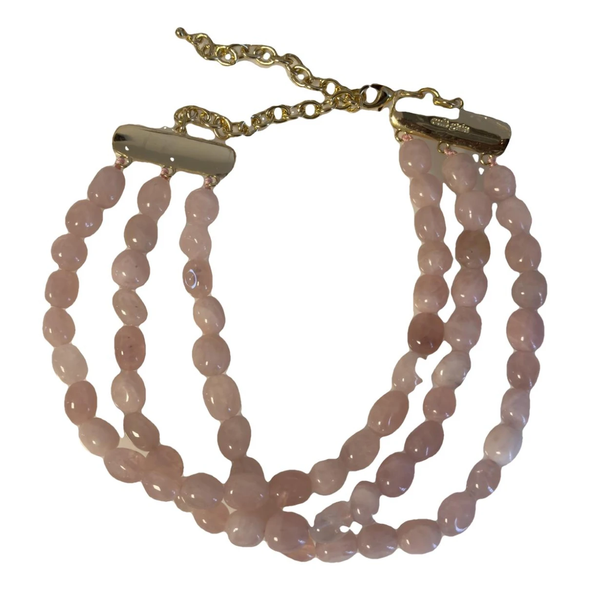 Pre-owned Cult Gaia Necklace In Pink