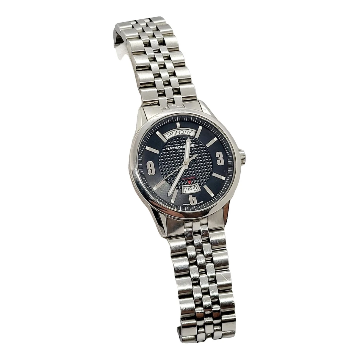 Pre-owned Raymond Weil Watch In Black