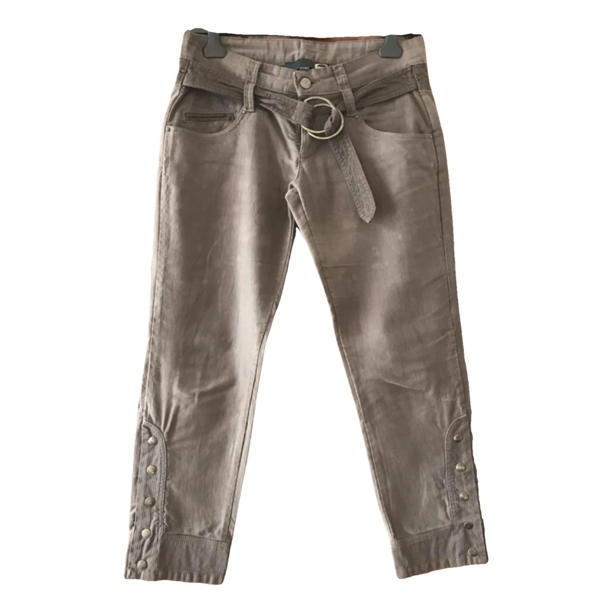 Pre-owned Just Cavalli Short Pants In Brown