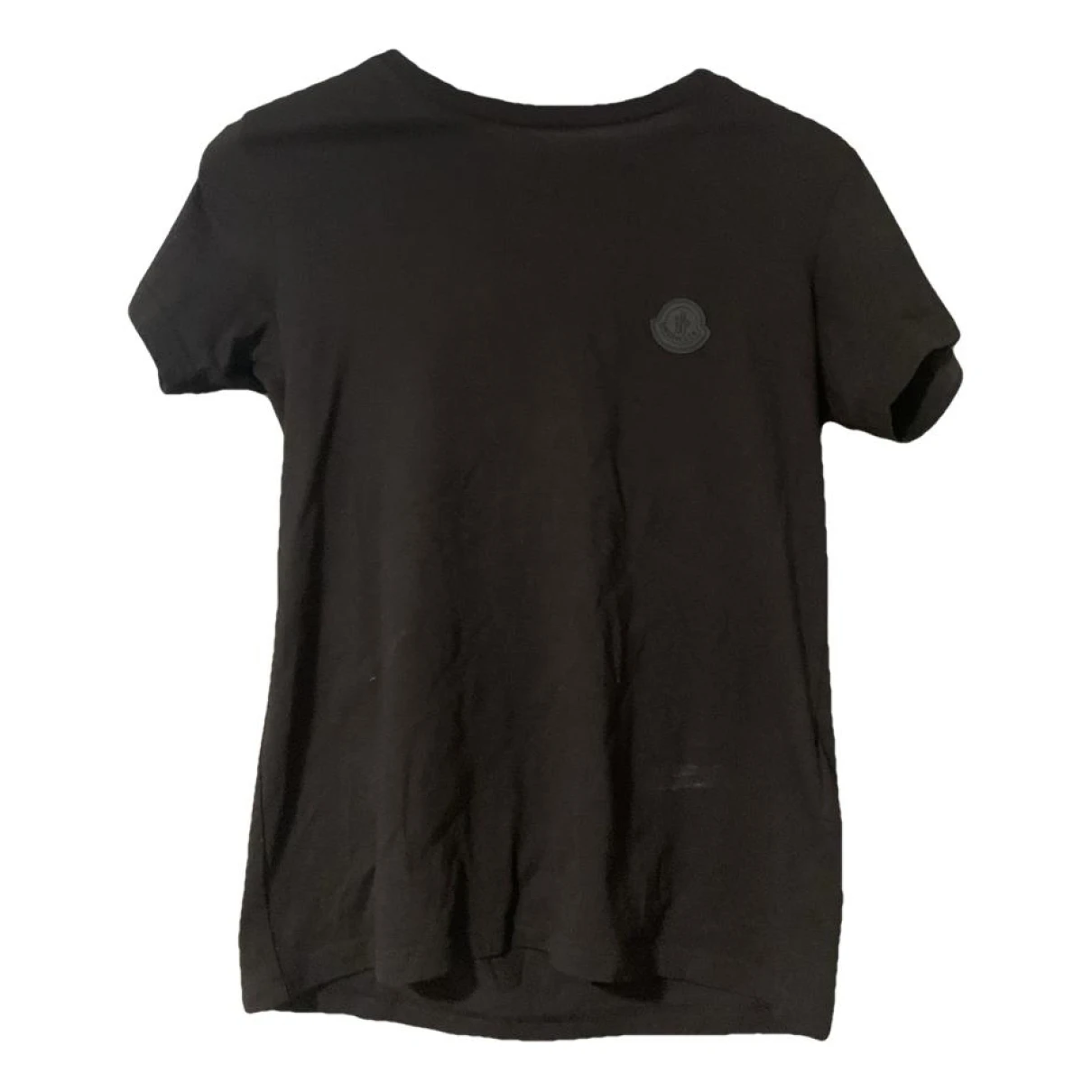 Pre-owned Moncler T-shirt In Black