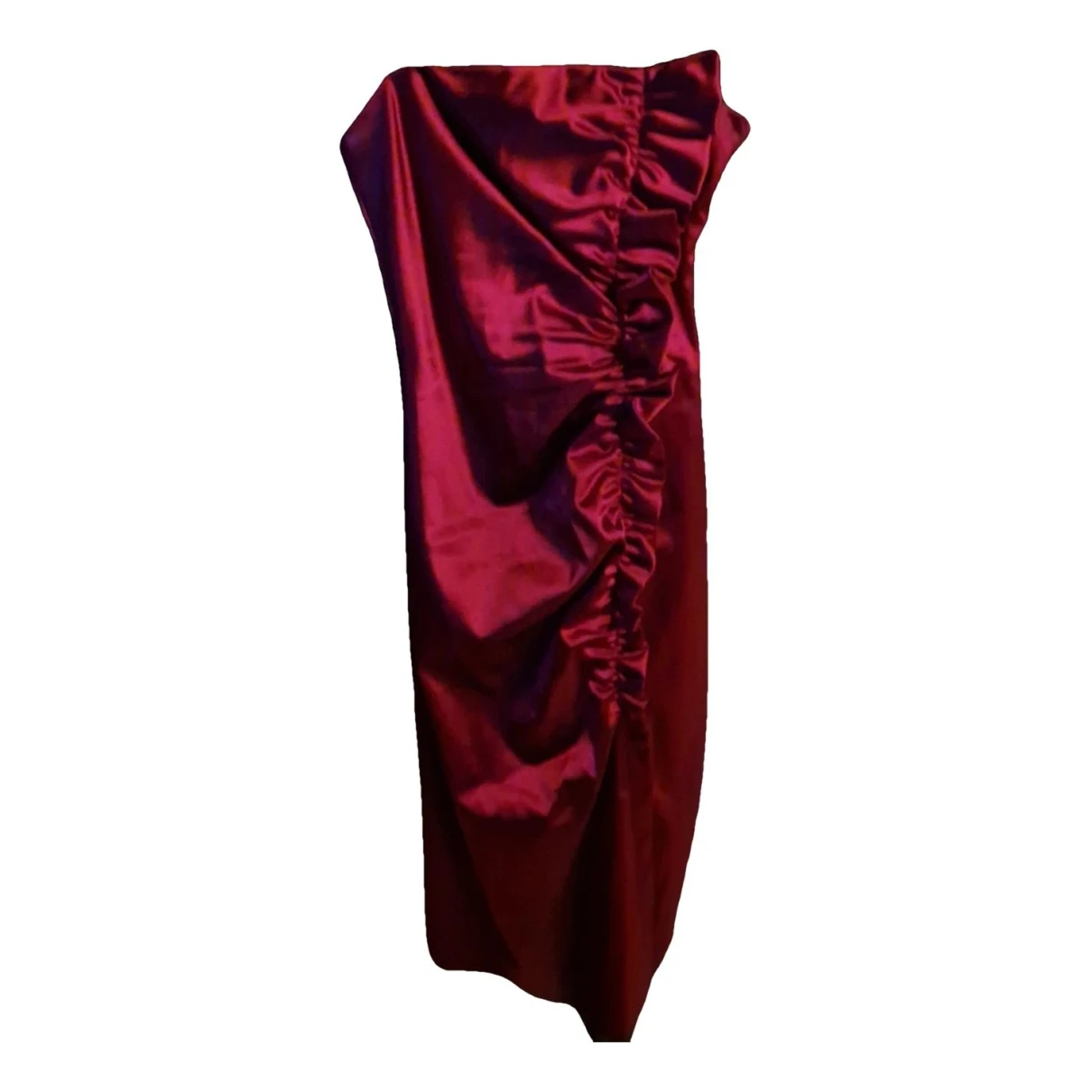 Pre-owned Philosophy Di Alberta Ferretti Mid-length Dress In Red