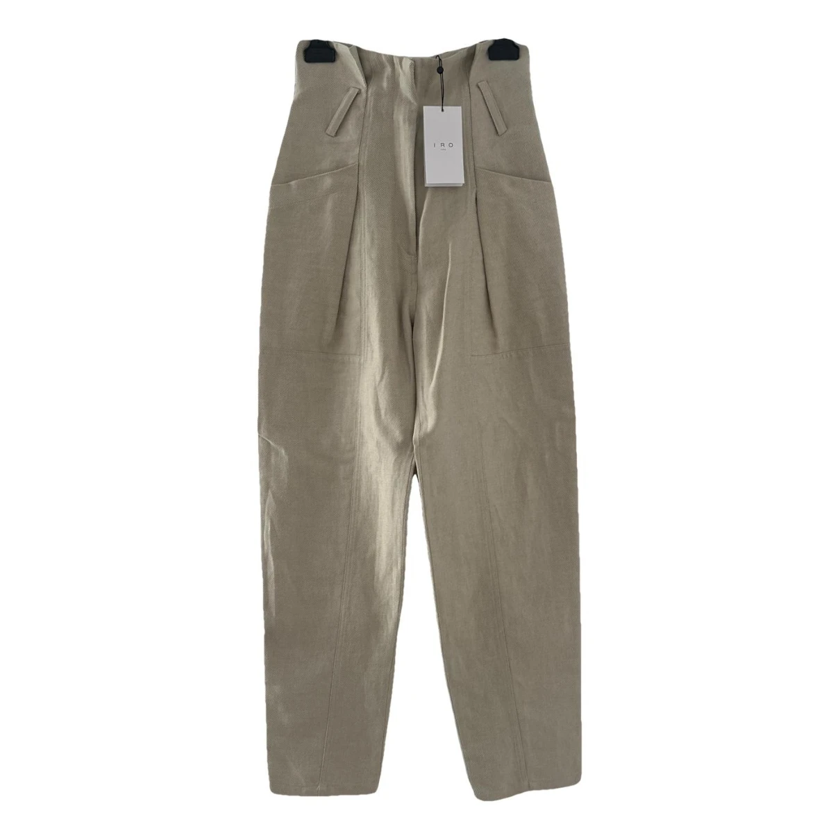 Pre-owned Iro Trousers In Beige