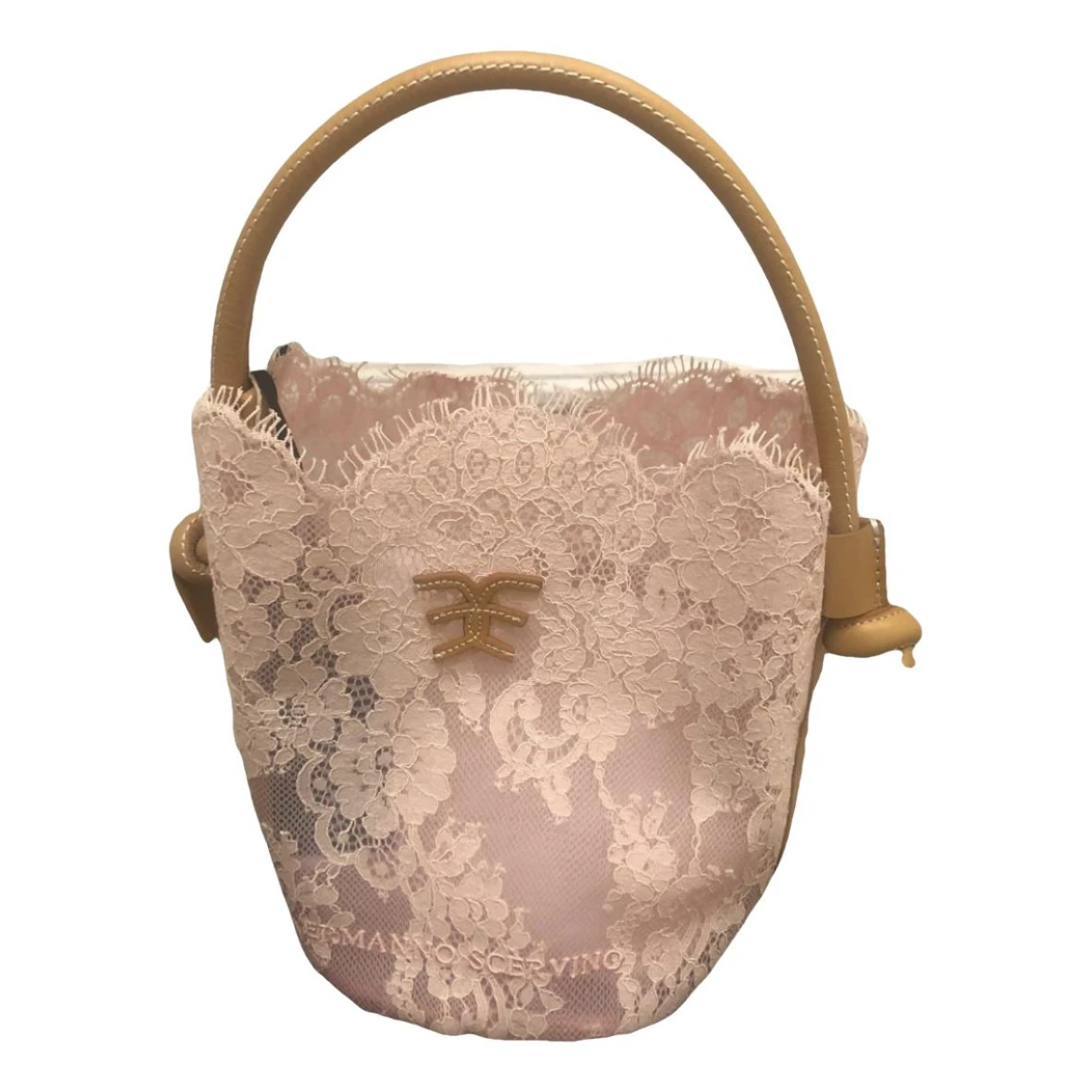 Pre-owned Ermanno Scervino Leather Handbag In Pink