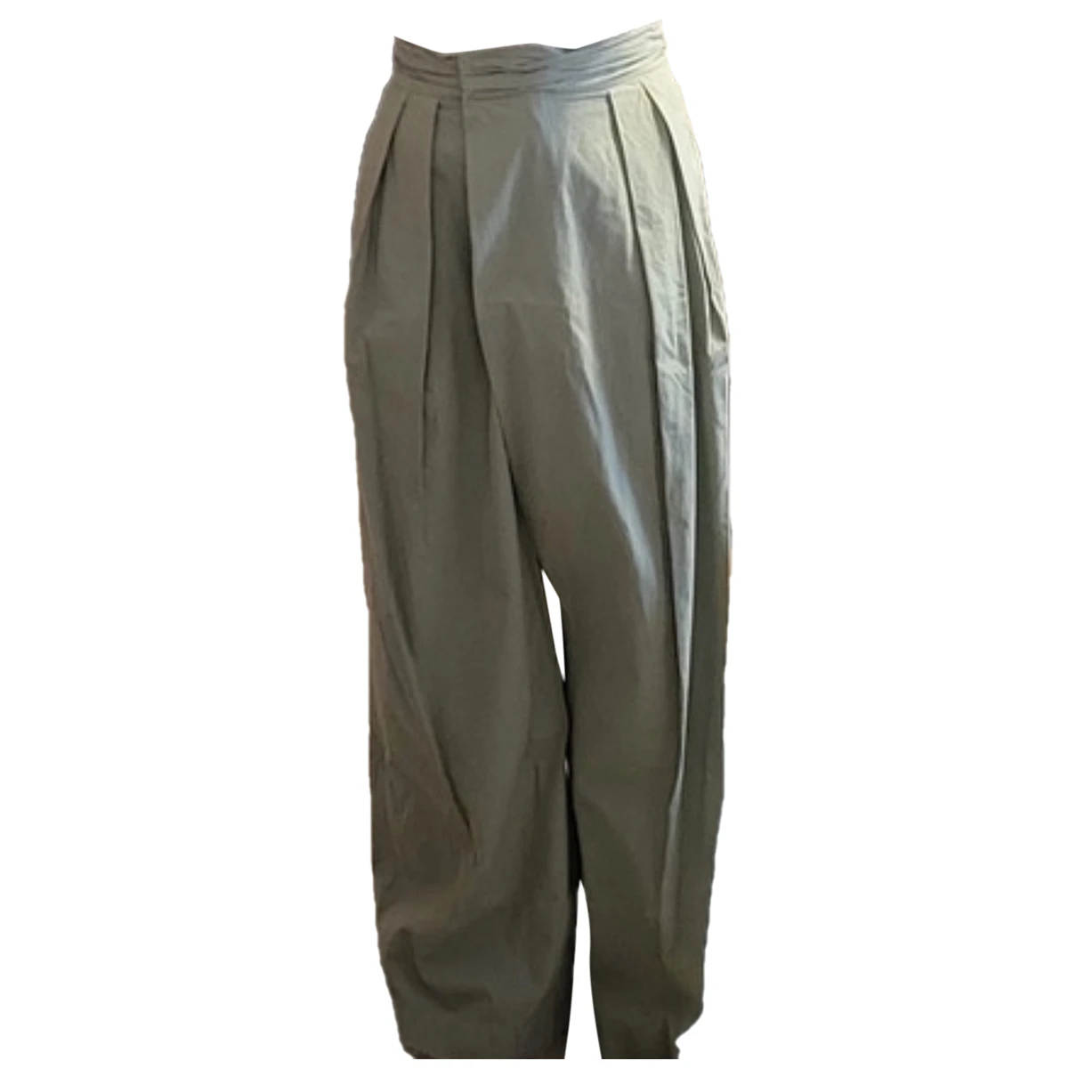 Pre-owned Lemaire Large Pants In Green