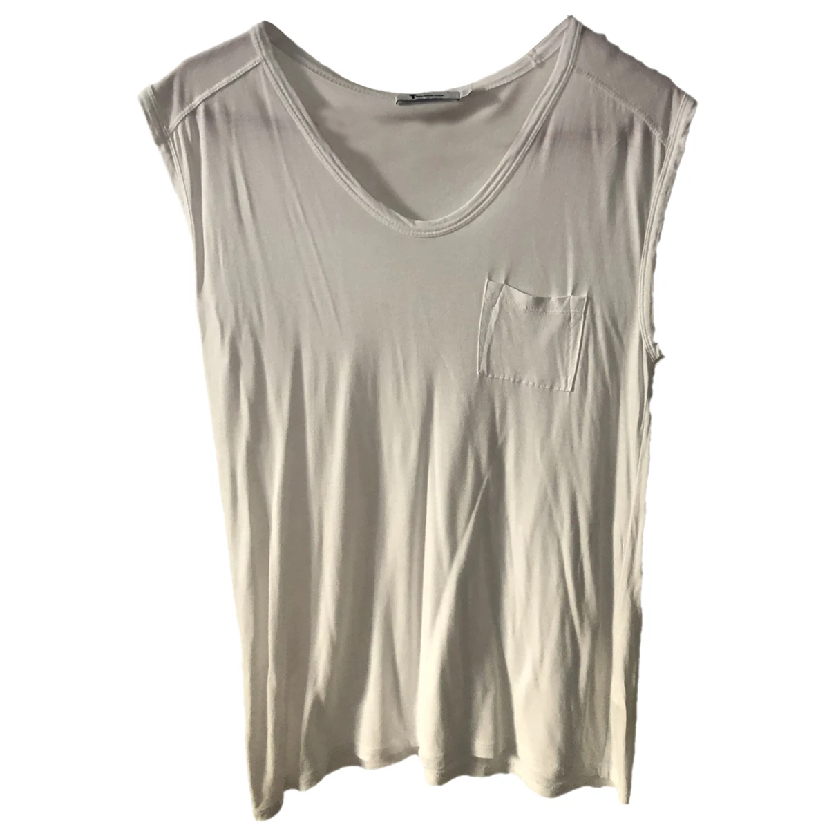 Pre-owned Alexander Wang T Tunic In White