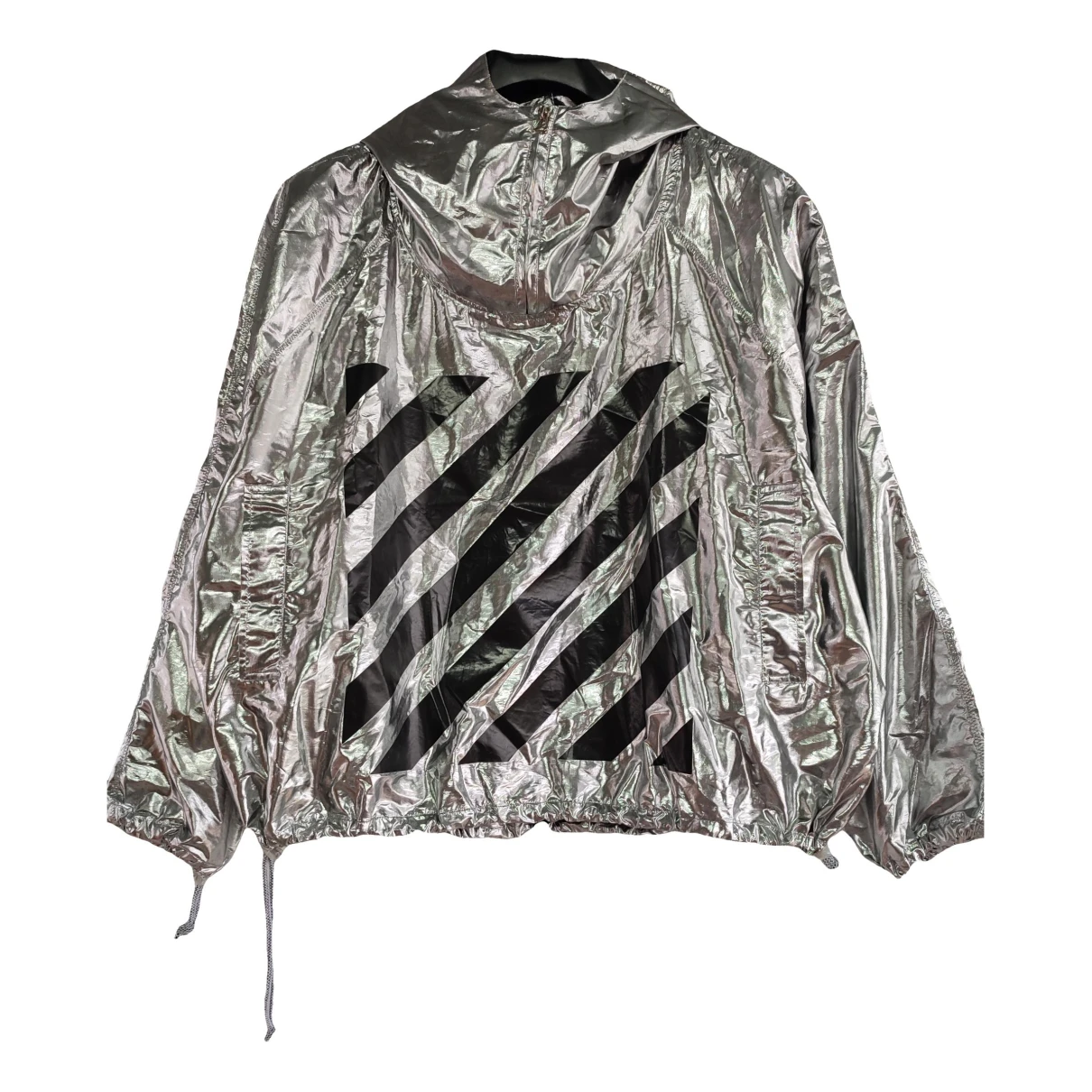 Pre-owned Off-white Jacket In Metallic