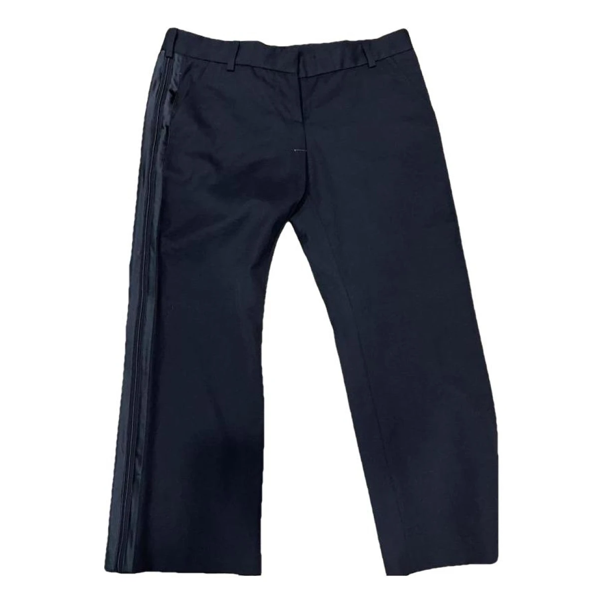 Pre-owned Balmain Wool Short Pants In Black