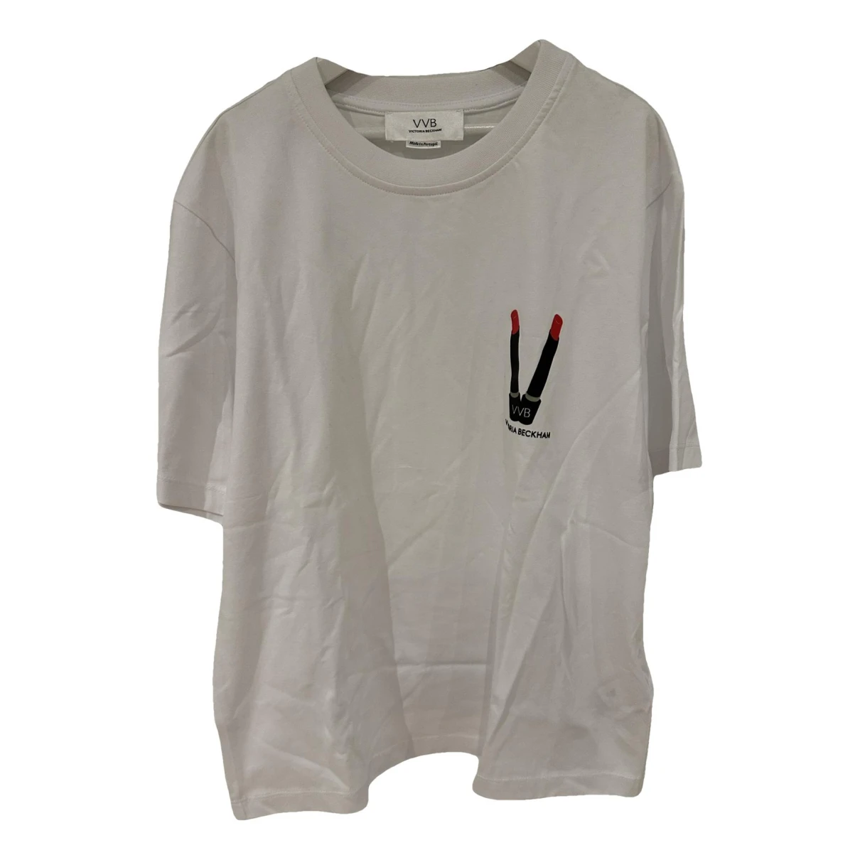 Pre-owned Victoria Beckham T-shirt In White