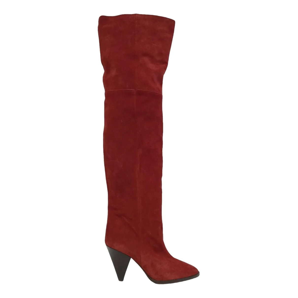 Pre-owned Isabel Marant Boots In Red