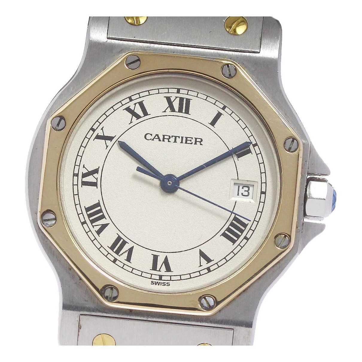Pre-owned Cartier Watch In Beige