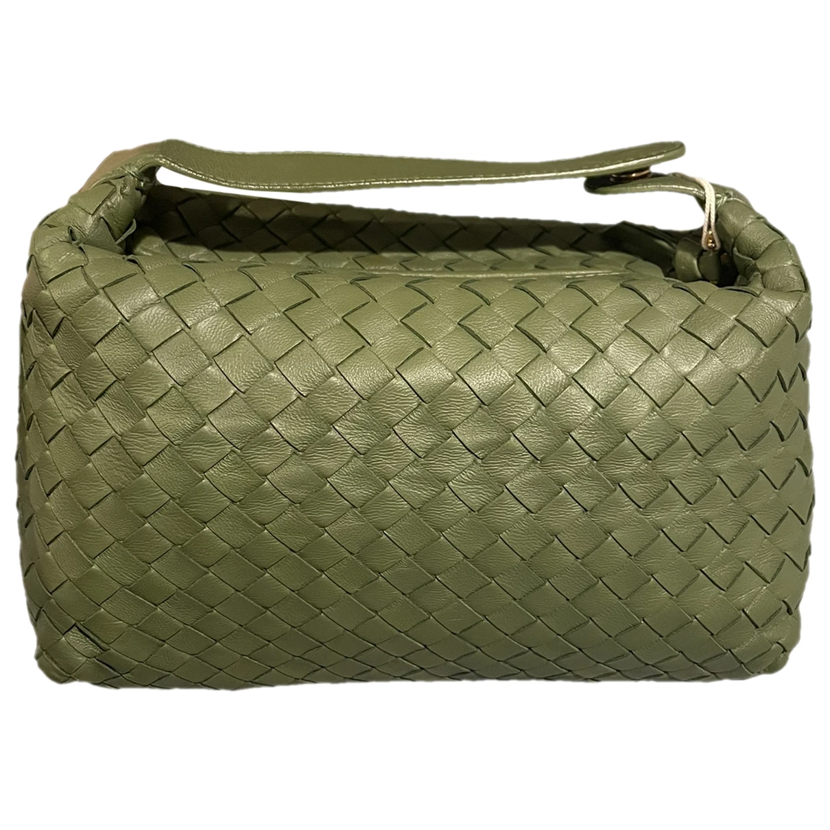Pre-owned Bottega Veneta Jodie Leather Handbag In Green