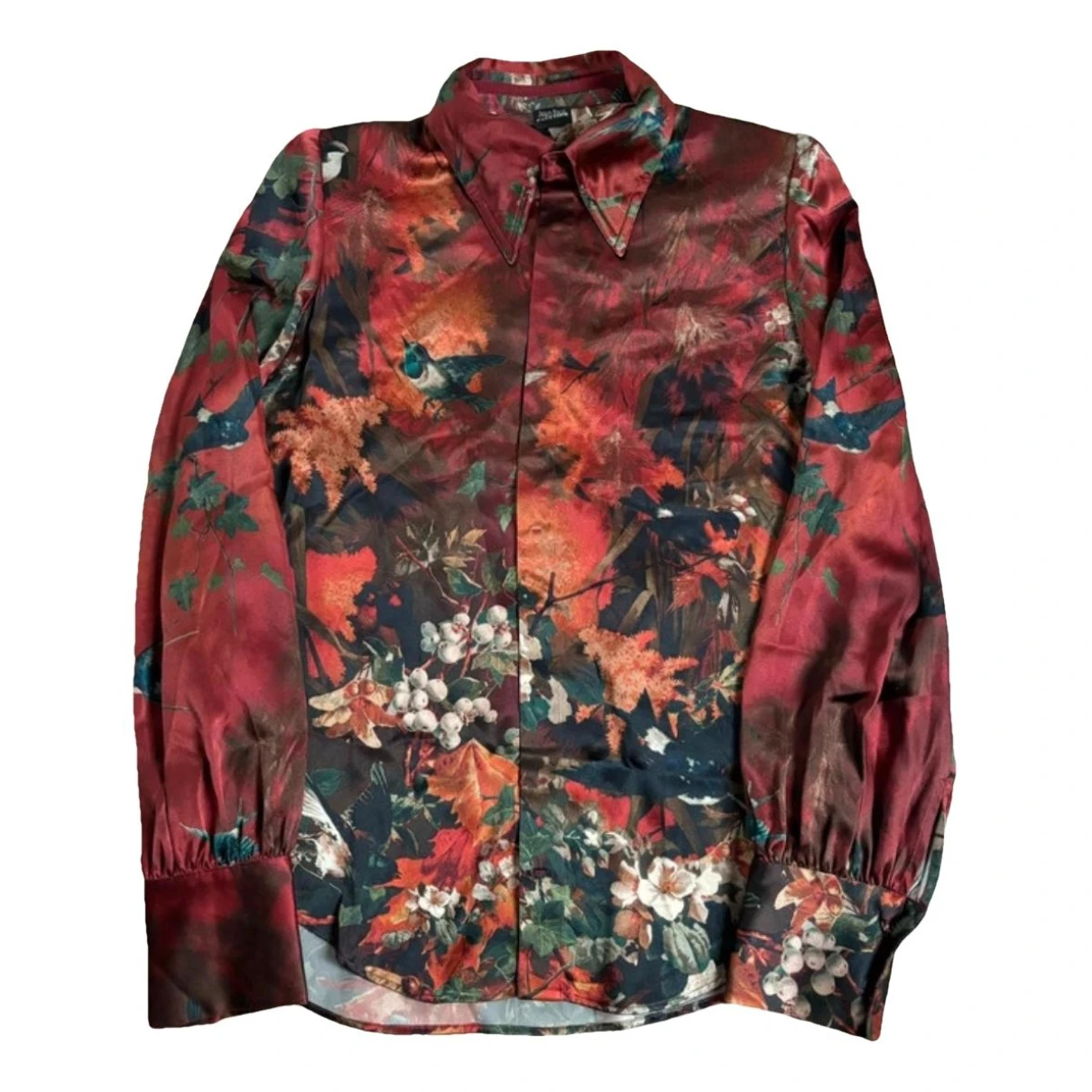 Pre-owned Jean Paul Gaultier Silk T-shirt In Multicolour