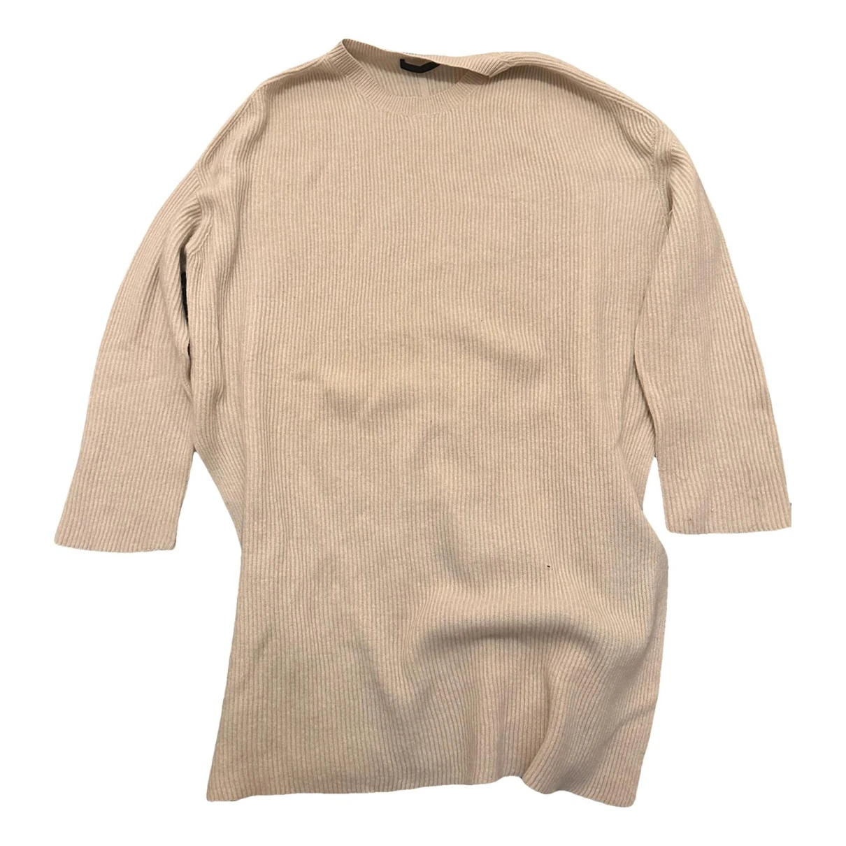 Pre-owned The Row Cashmere Knitwear In Beige