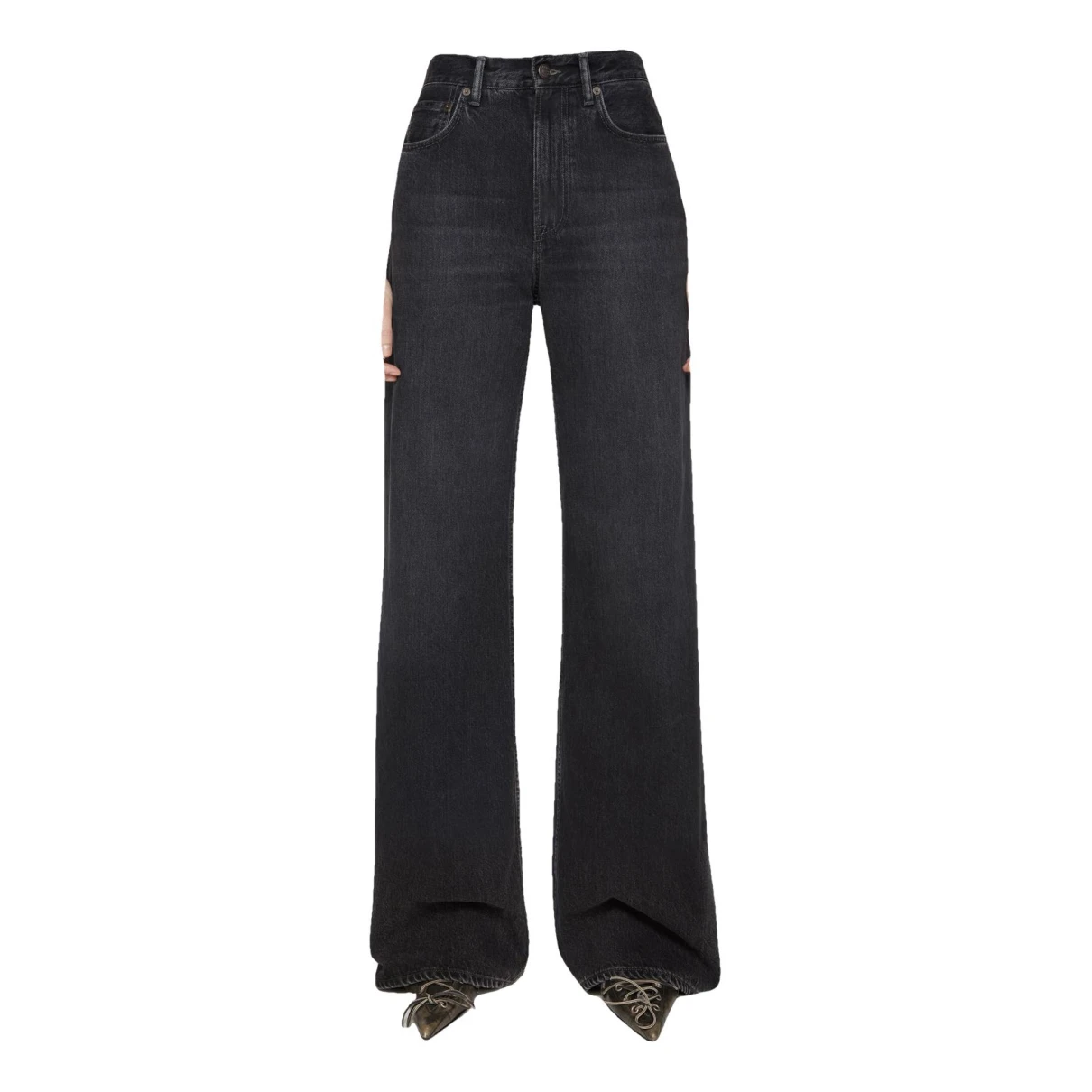 Pre-owned Acne Studios Large Jeans In Black
