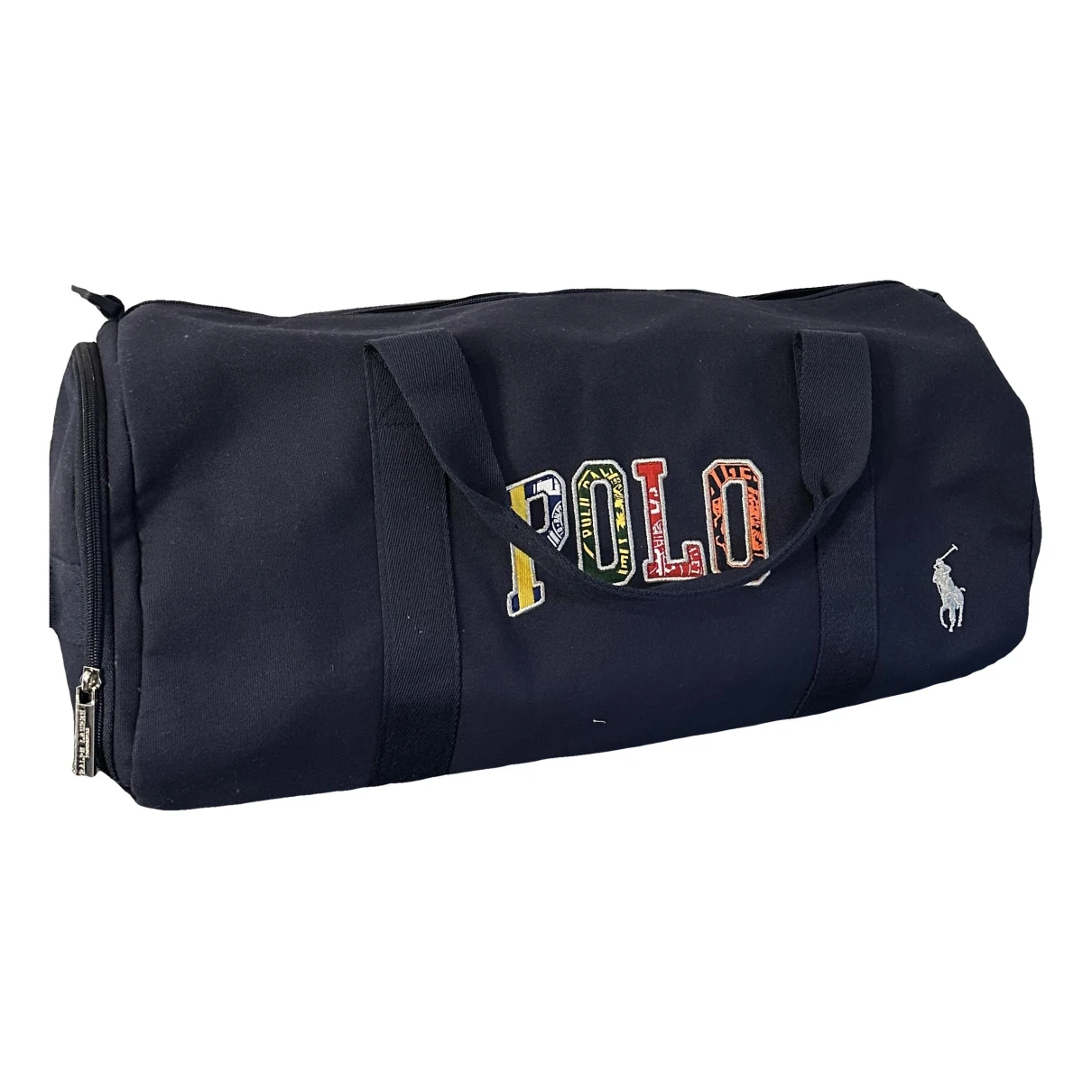 Pre-owned Polo Ralph Lauren Weekend Bag In Blue