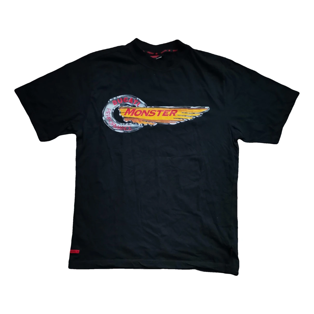 Pre-owned Asics T-shirt In Black