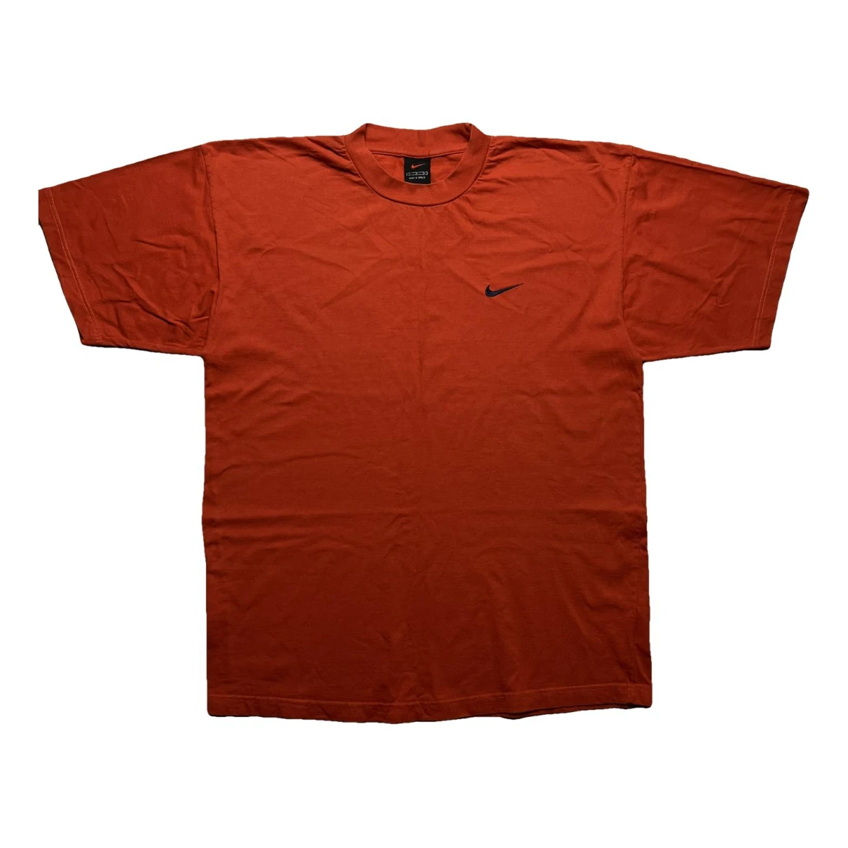Pre-owned Nike T-shirt In Orange