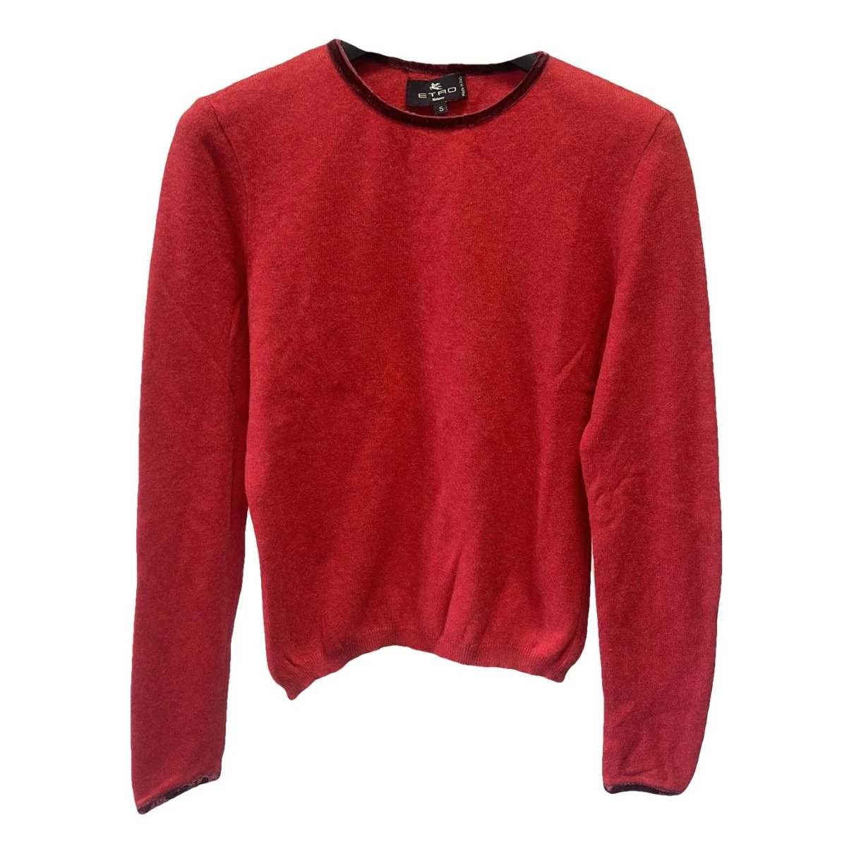 Pre-owned Etro Wool Jumper In Red