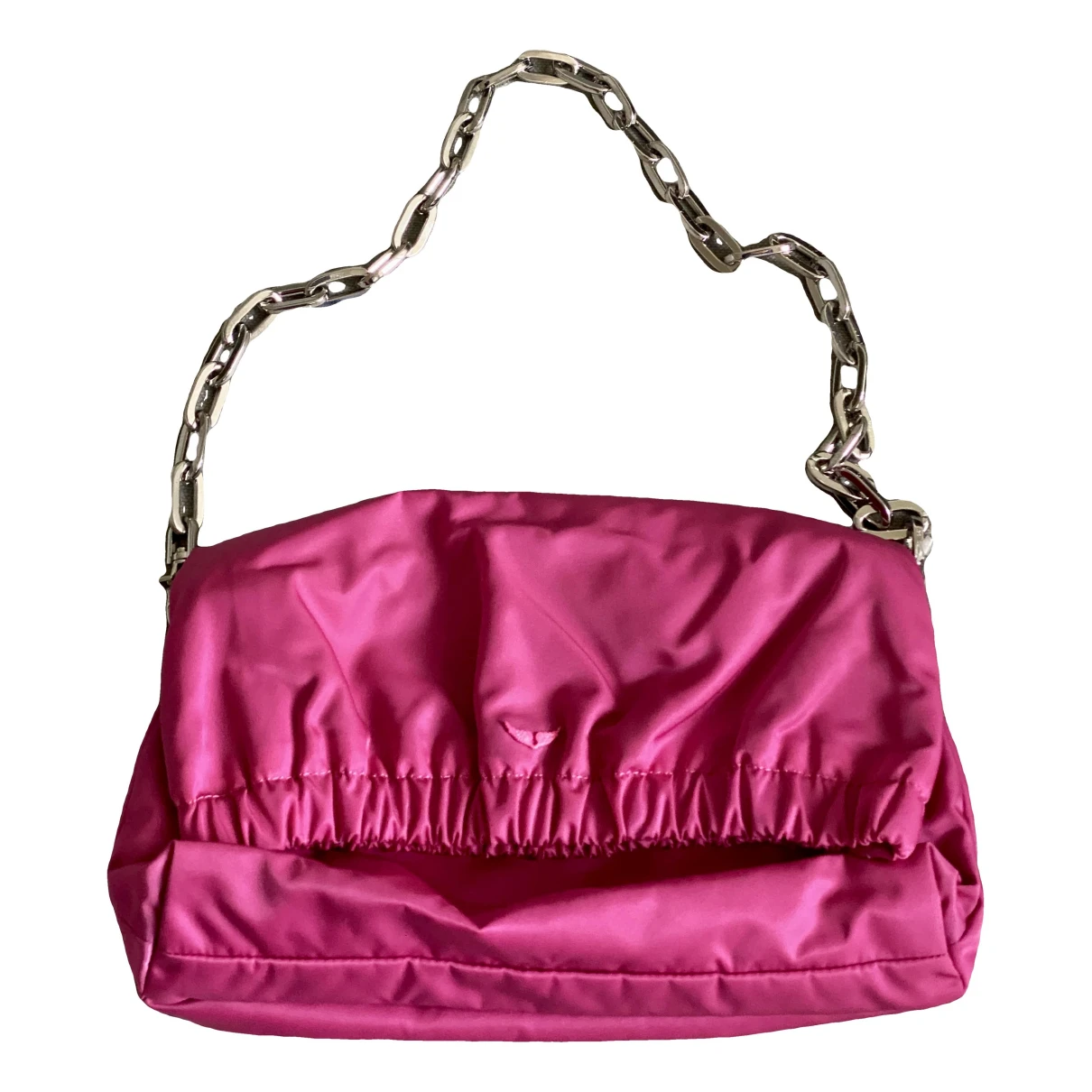 Pre-owned Zadig & Voltaire Cloth Handbag In Pink