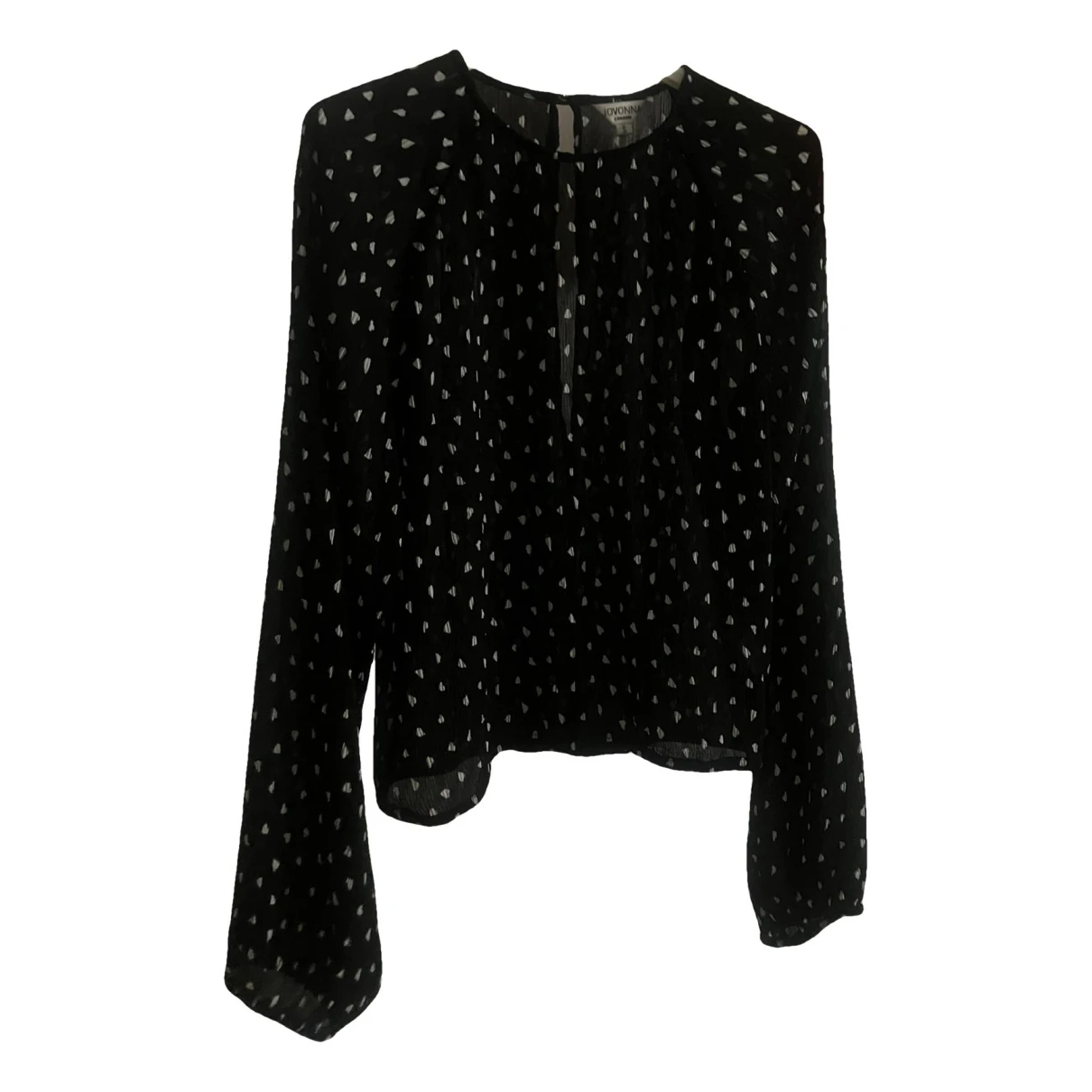 Pre-owned Jovonna London Shirt In Black
