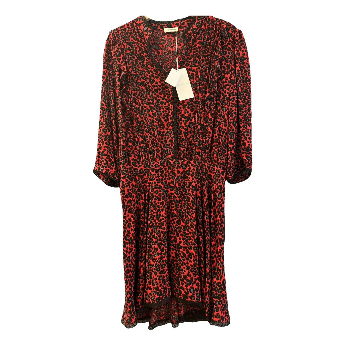 Pre-owned Zadig & Voltaire Mid-length Dress In Red