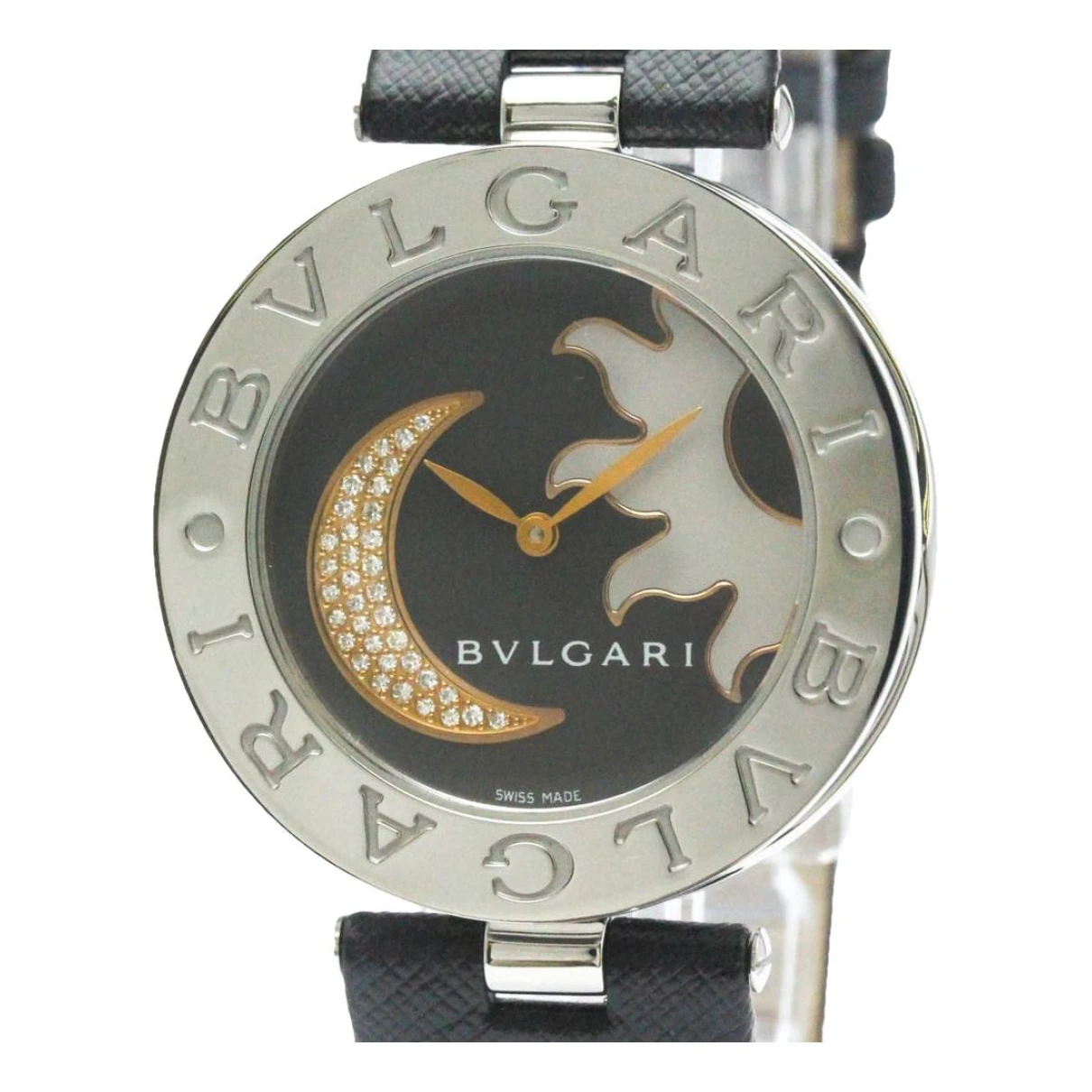 Pre-owned Bvlgari B.zero1 Watch In Black