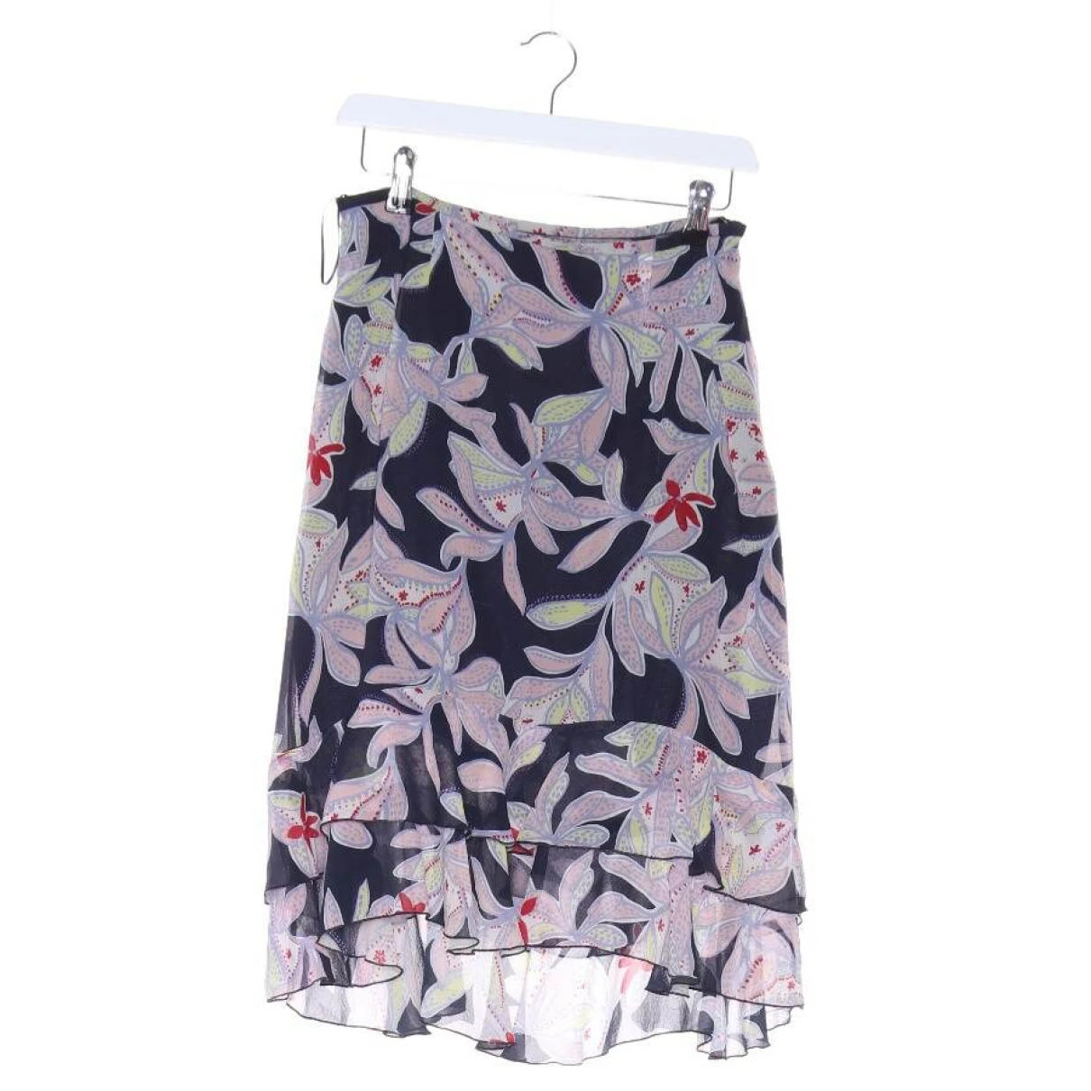 Pre-owned See By Chloé Silk Skirt In Multicolour