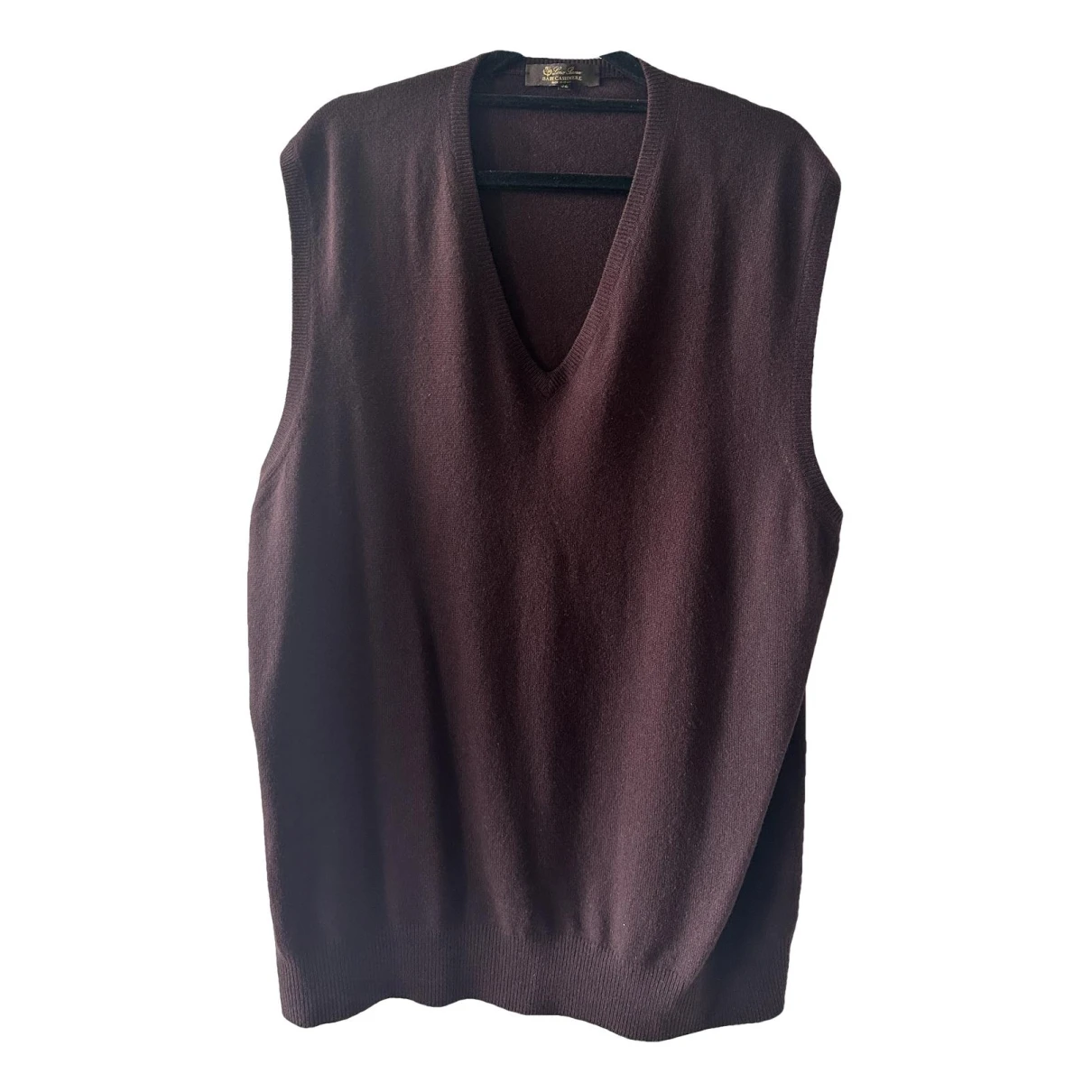 Pre-owned Loro Piana Cashmere Vest In Red