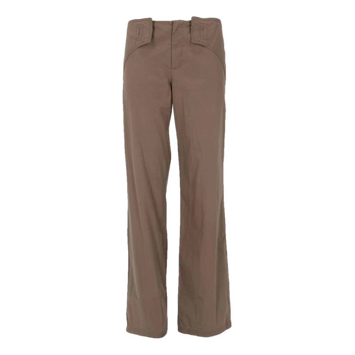 Pre-owned Gucci Large Pants In Brown
