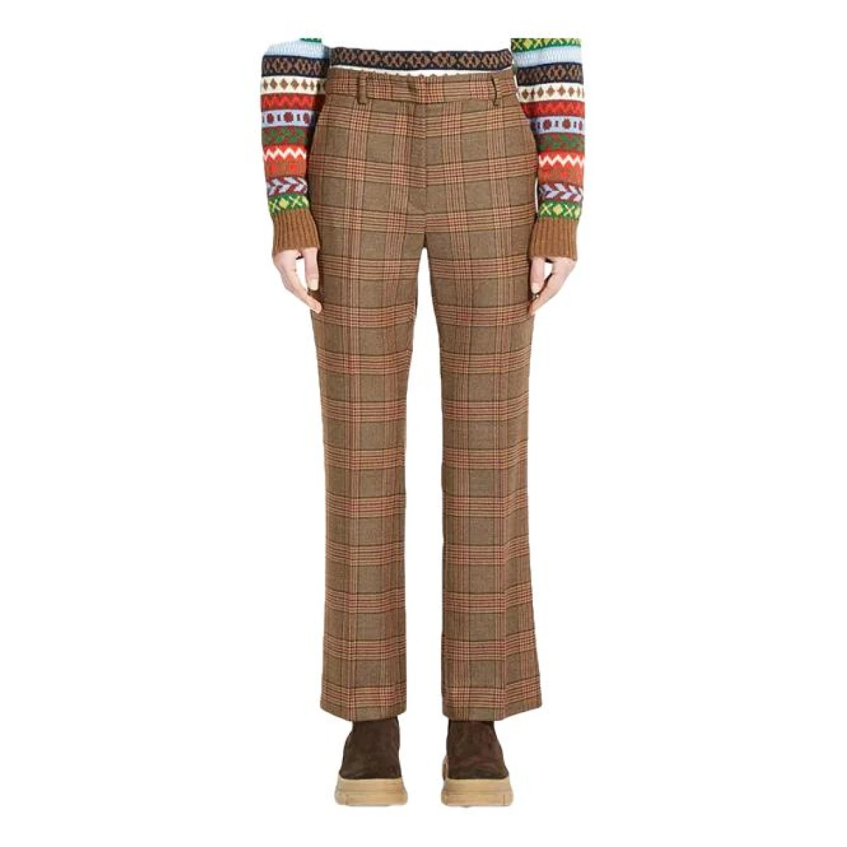 Pre-owned Max Mara Wool Trousers In Other
