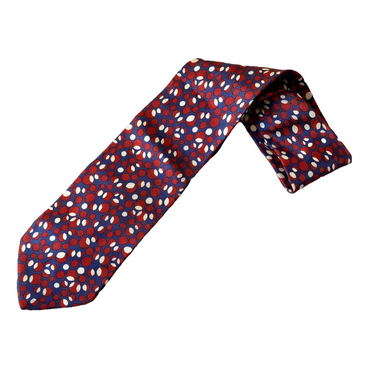 Pre-owned Emporio Armani Silk Tie In Red