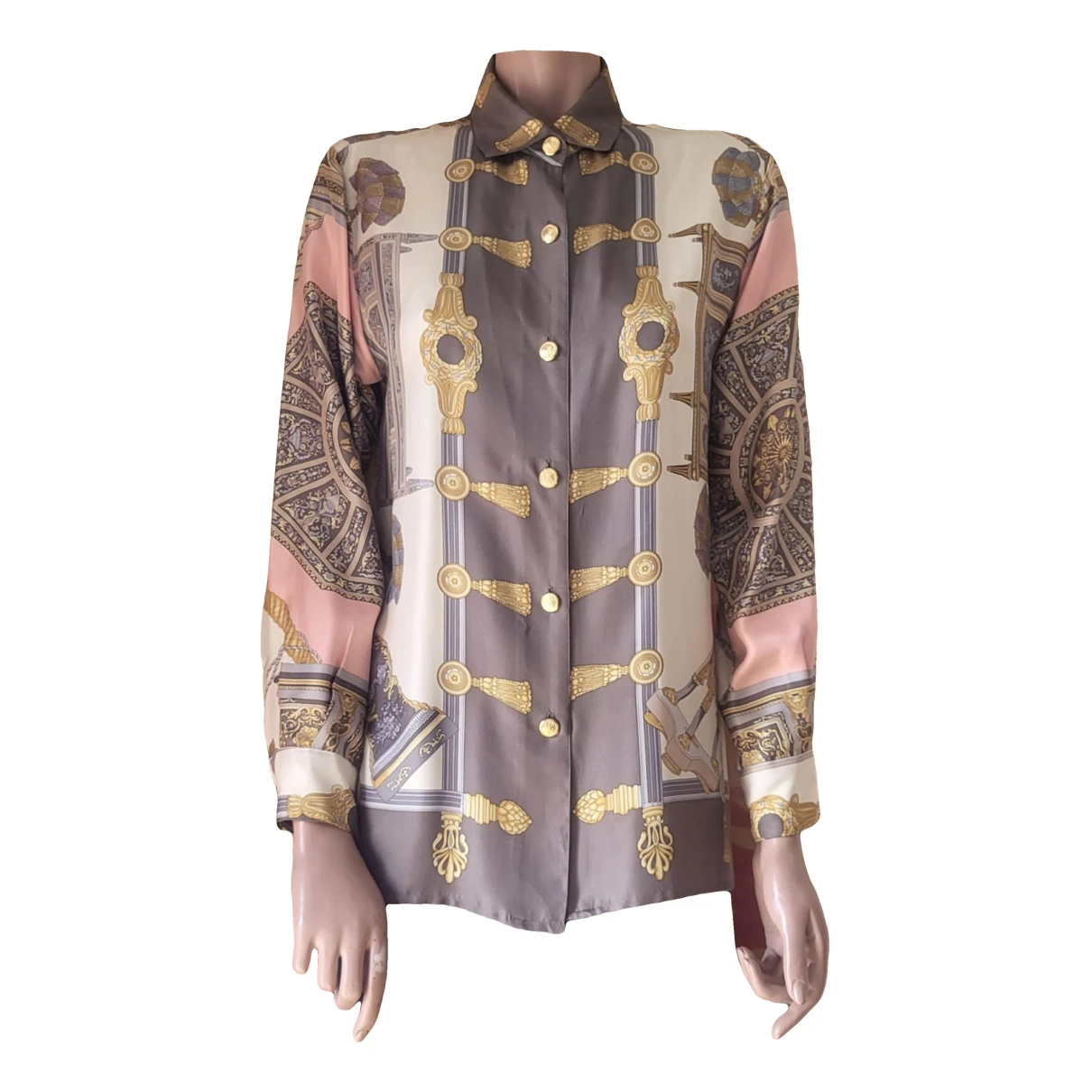 Pre-owned Etro Silk Shirt In Multicolour