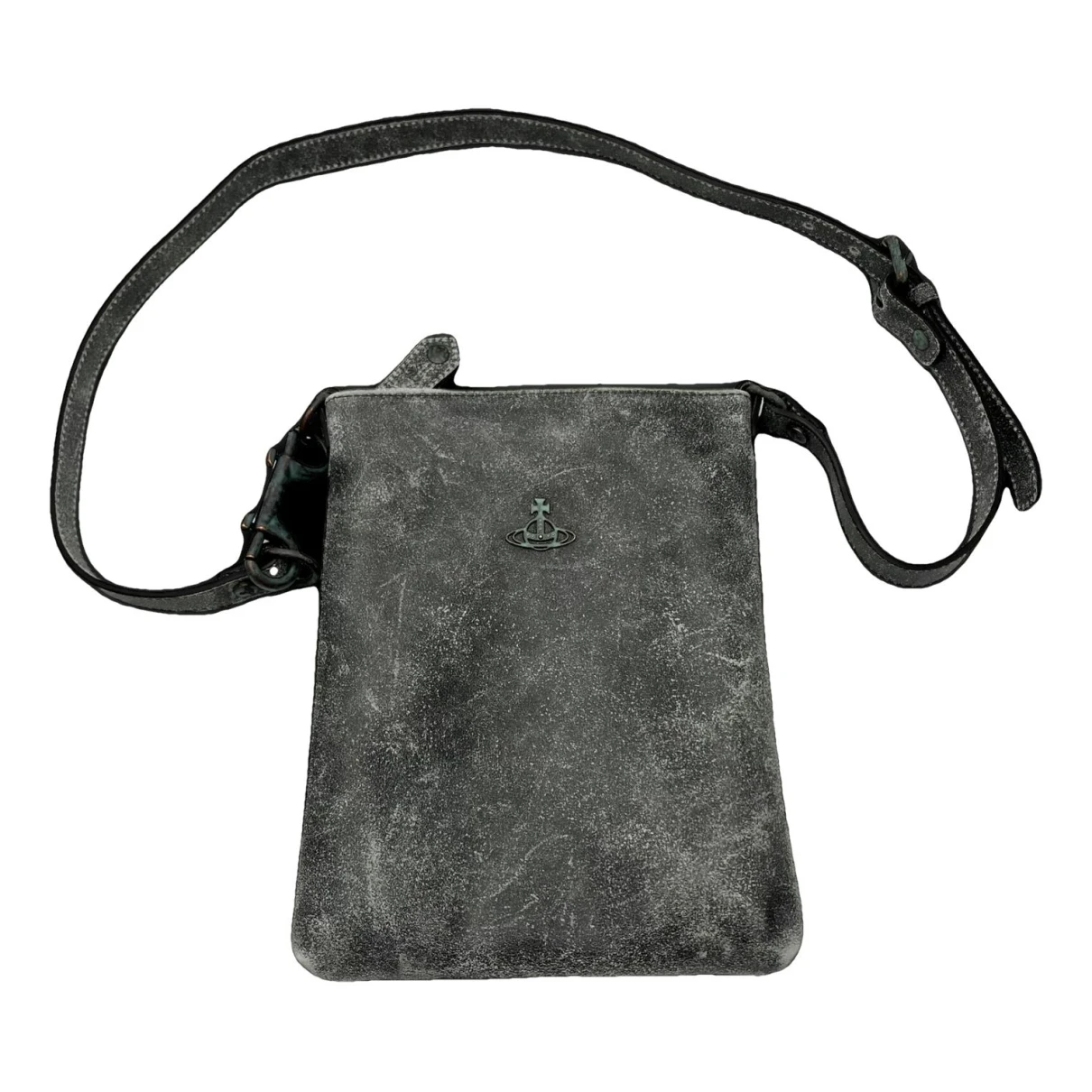 Pre-owned Vivienne Westwood Leather Bag In Grey