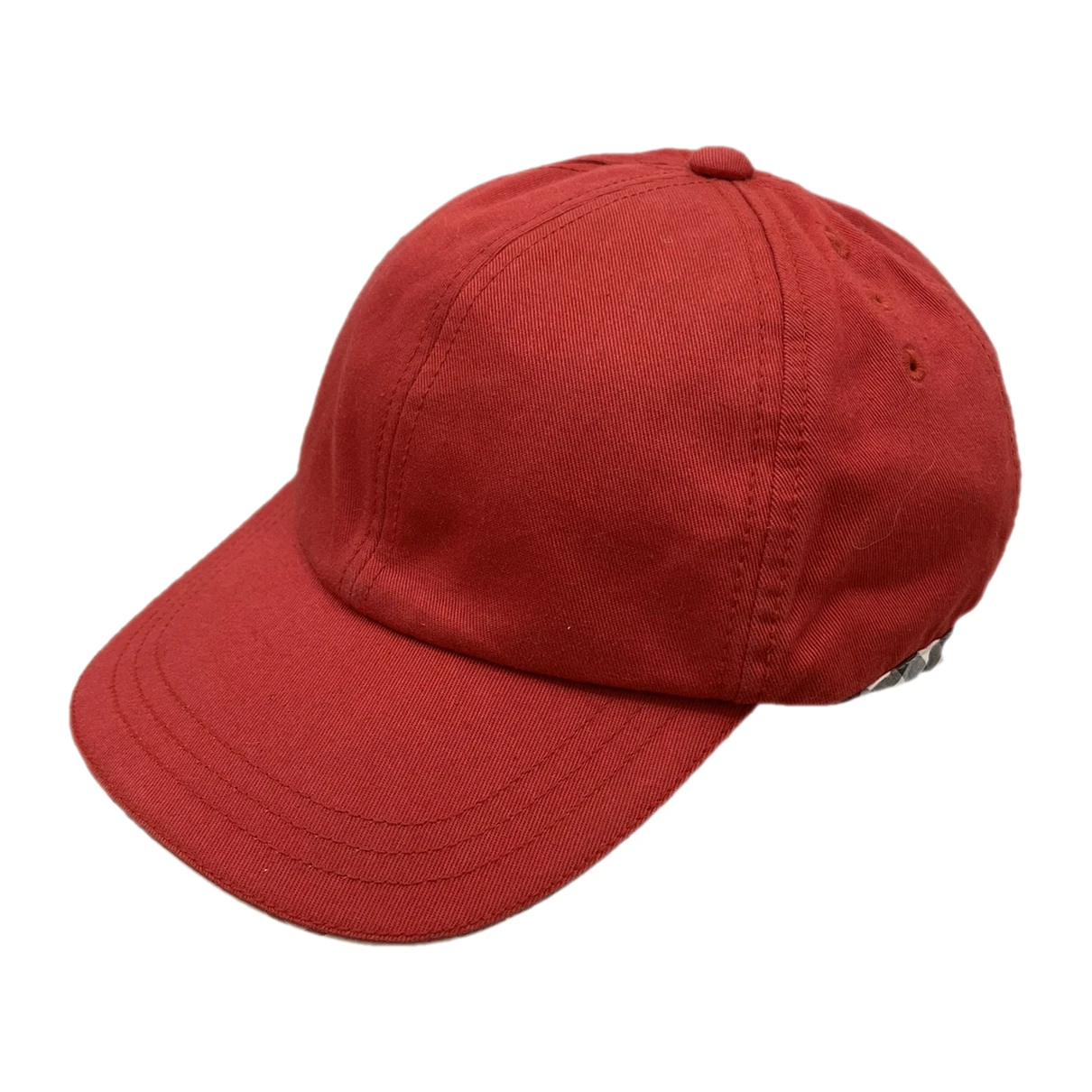 Pre-owned Burberry Cloth Hat In Red