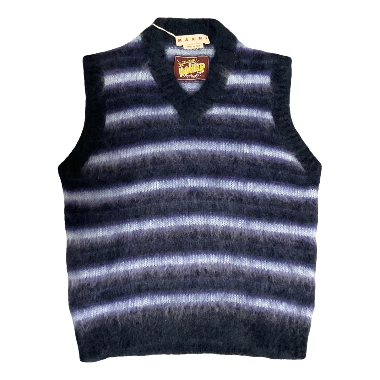 Pre-owned Marni Wool Vest In Blue