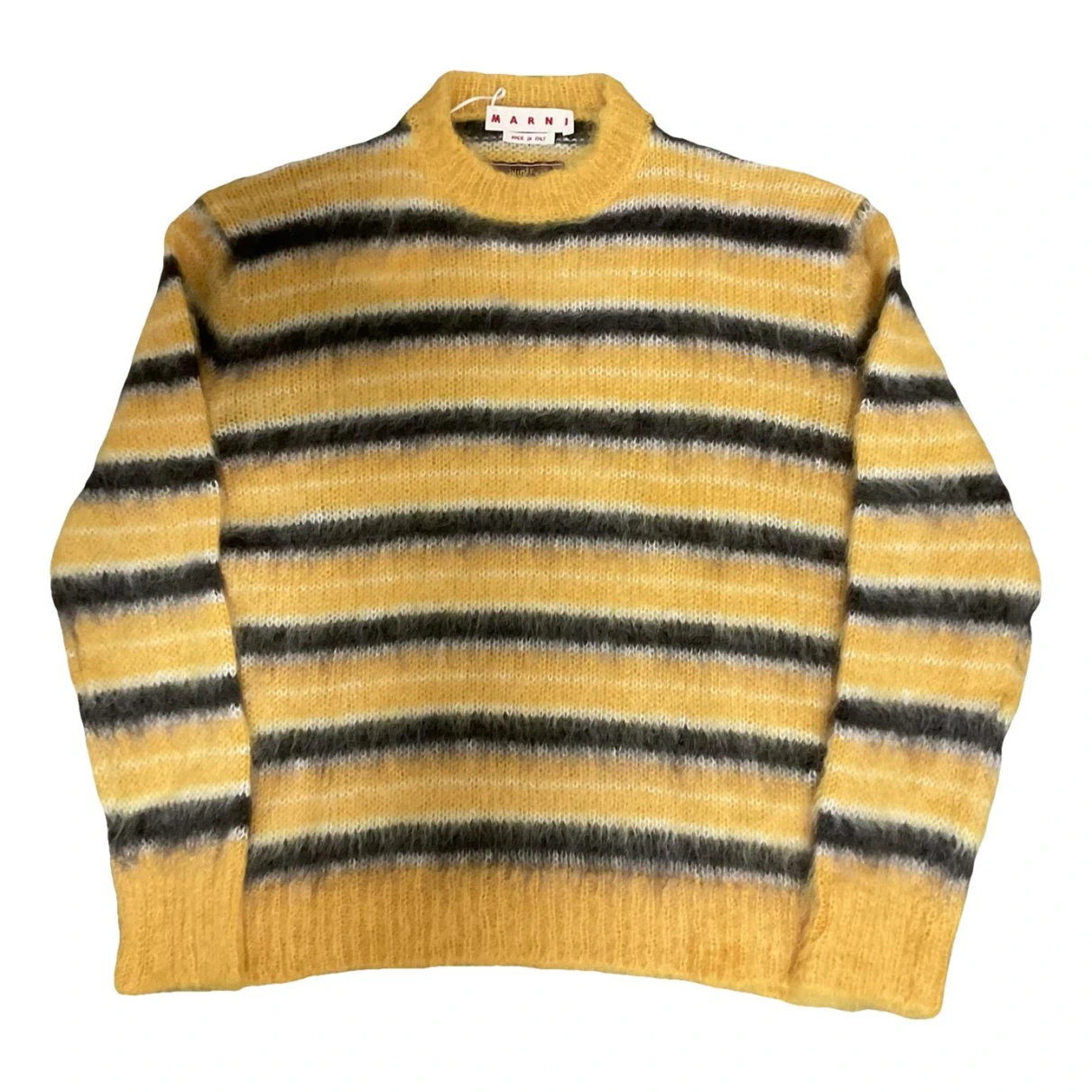 Pre-owned Marni Wool Pull In Yellow