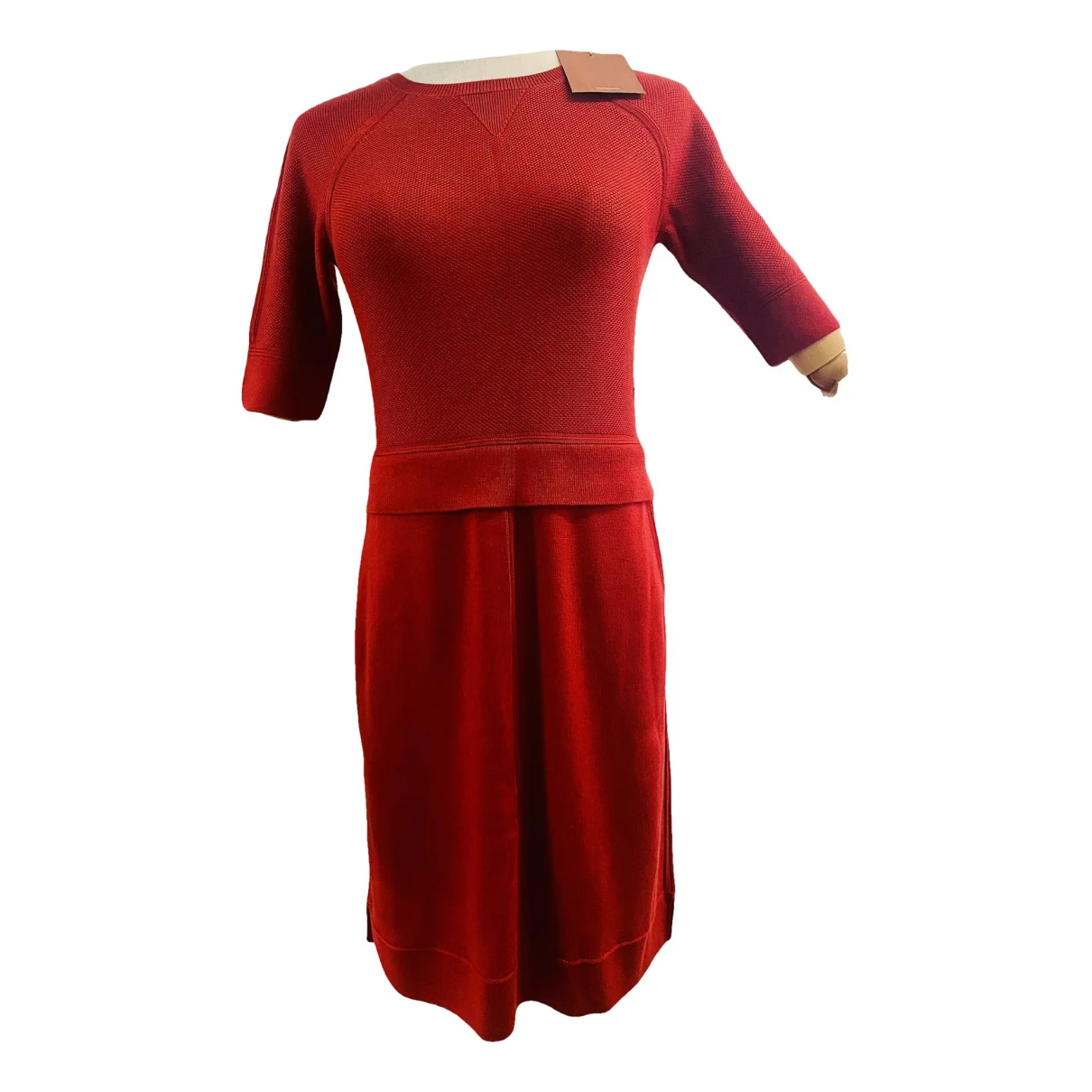 Pre-owned Loro Piana Mini Dress In Red