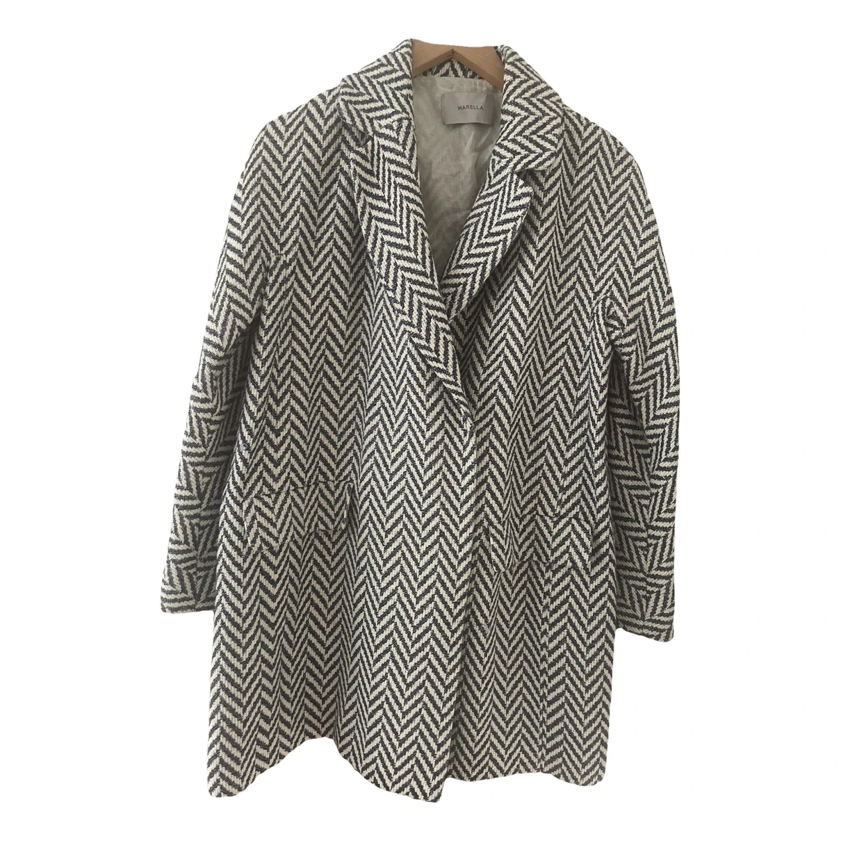 Pre-owned Marella Linen Coat In Other