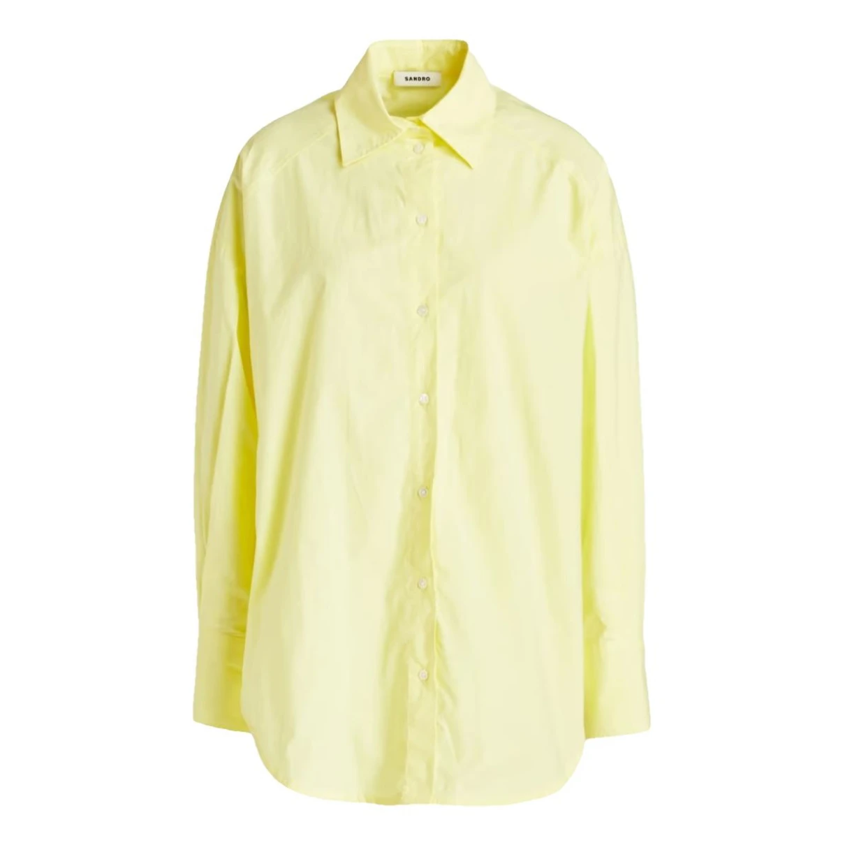 Pre-owned Sandro Shirt In Yellow