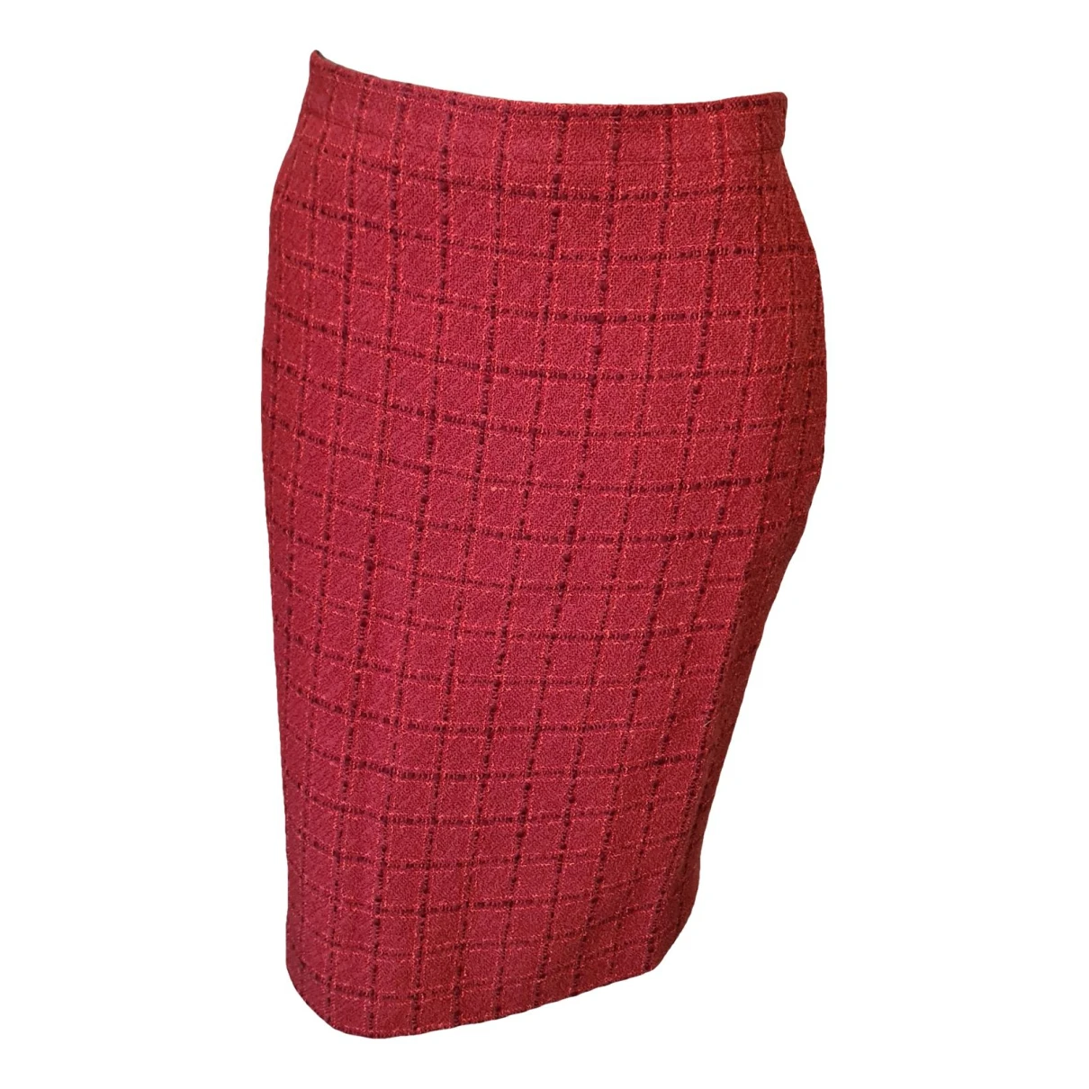 Pre-owned Sonia Rykiel Wool Mid-length Skirt In Red
