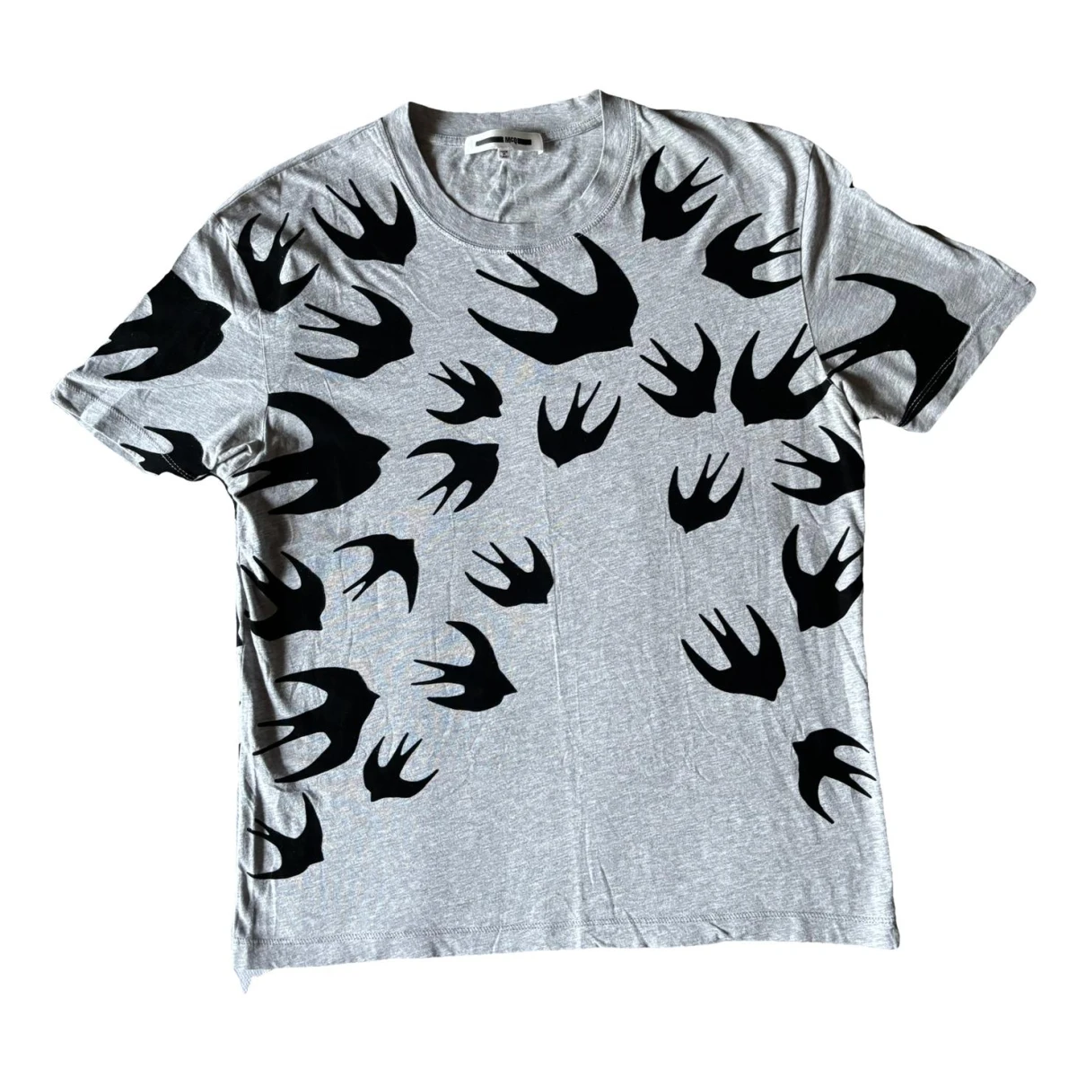Pre-owned Mcq By Alexander Mcqueen T-shirt In Grey