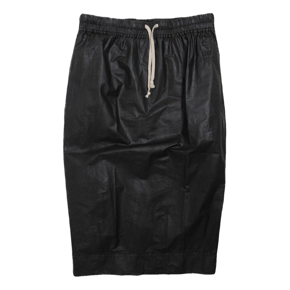 Pre-owned Rick Owens Drkshdw Mid-length Skirt In Black