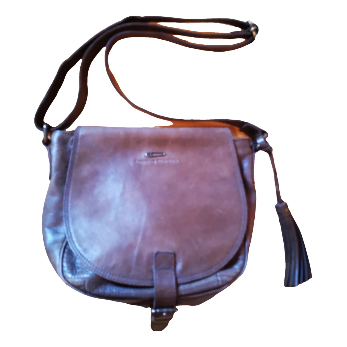 Pre-owned Ikks Leather Bag In Green