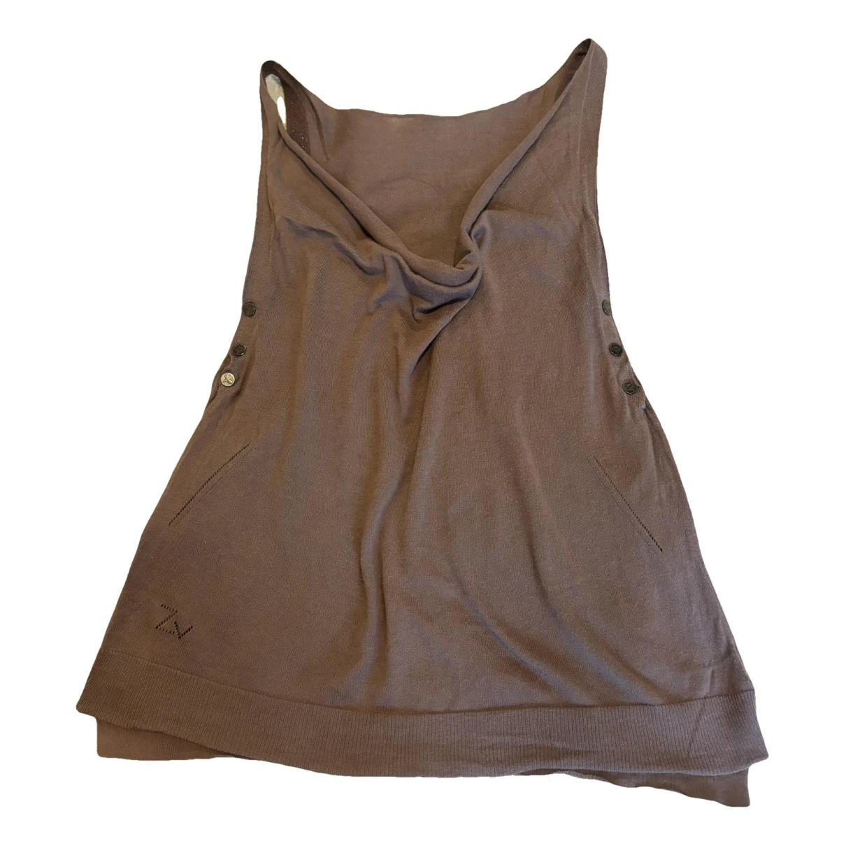 Pre-owned Zadig & Voltaire Vest In Brown
