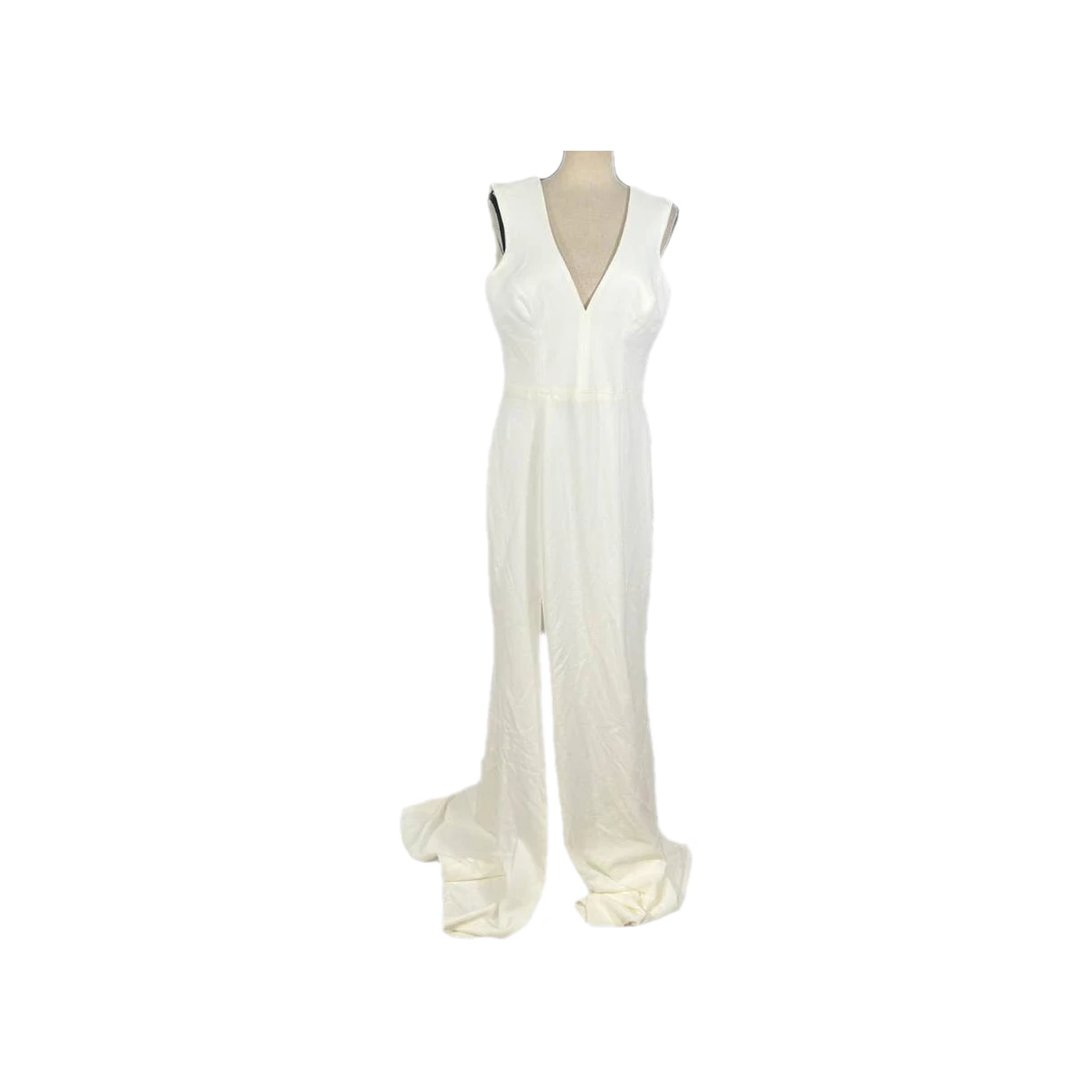 Pre-owned Dress The Population Maxi Dress In White
