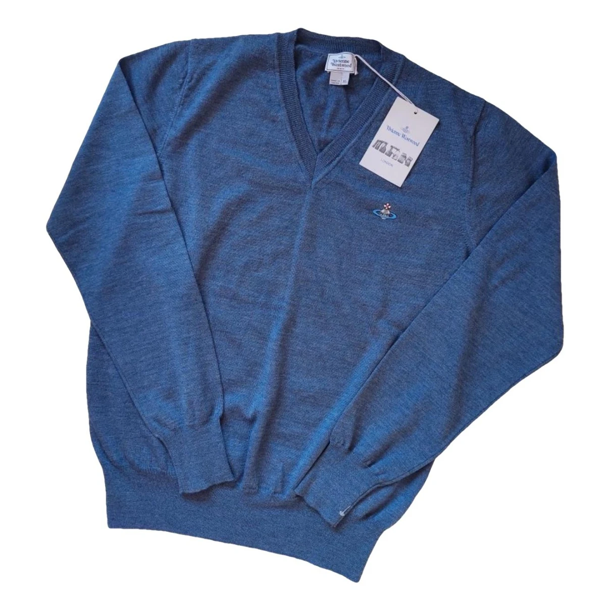 Pre-owned Vivienne Westwood Wool Pull In Blue